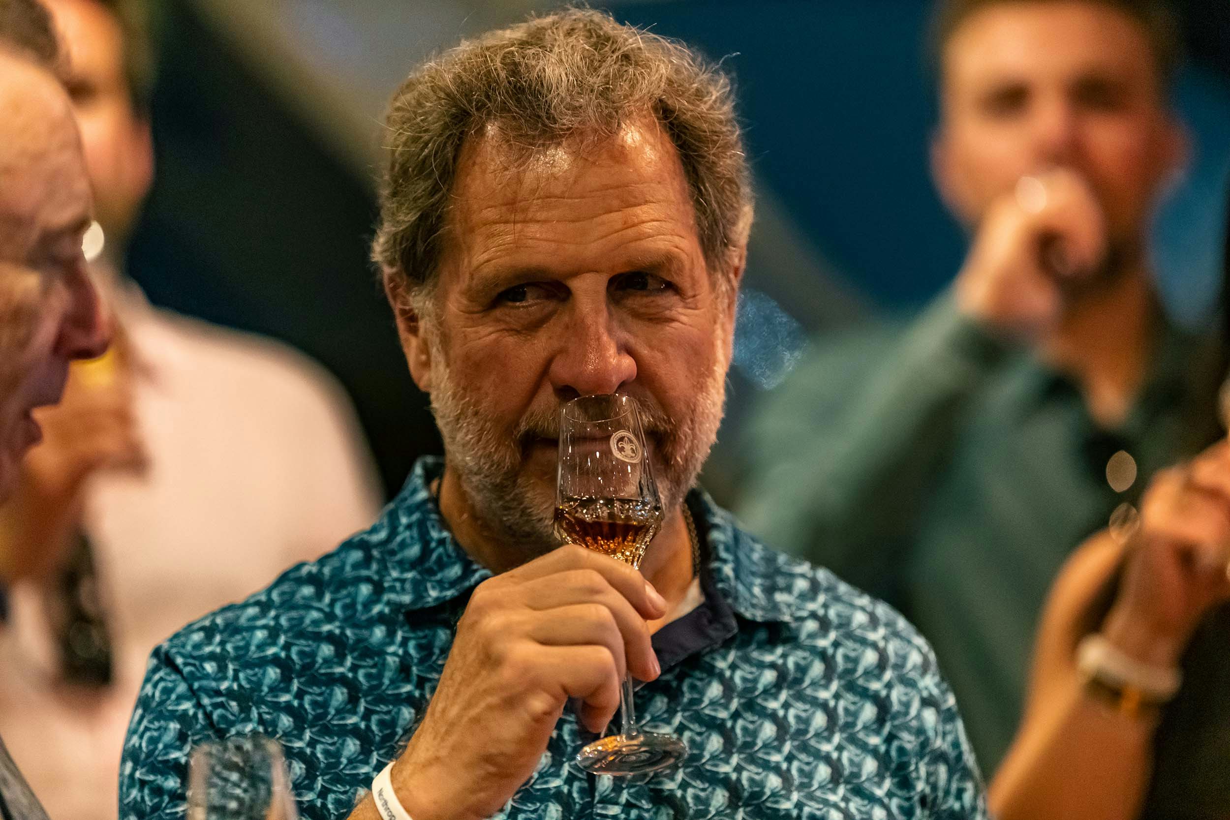 PBIBS client drinking louis xiii congnac