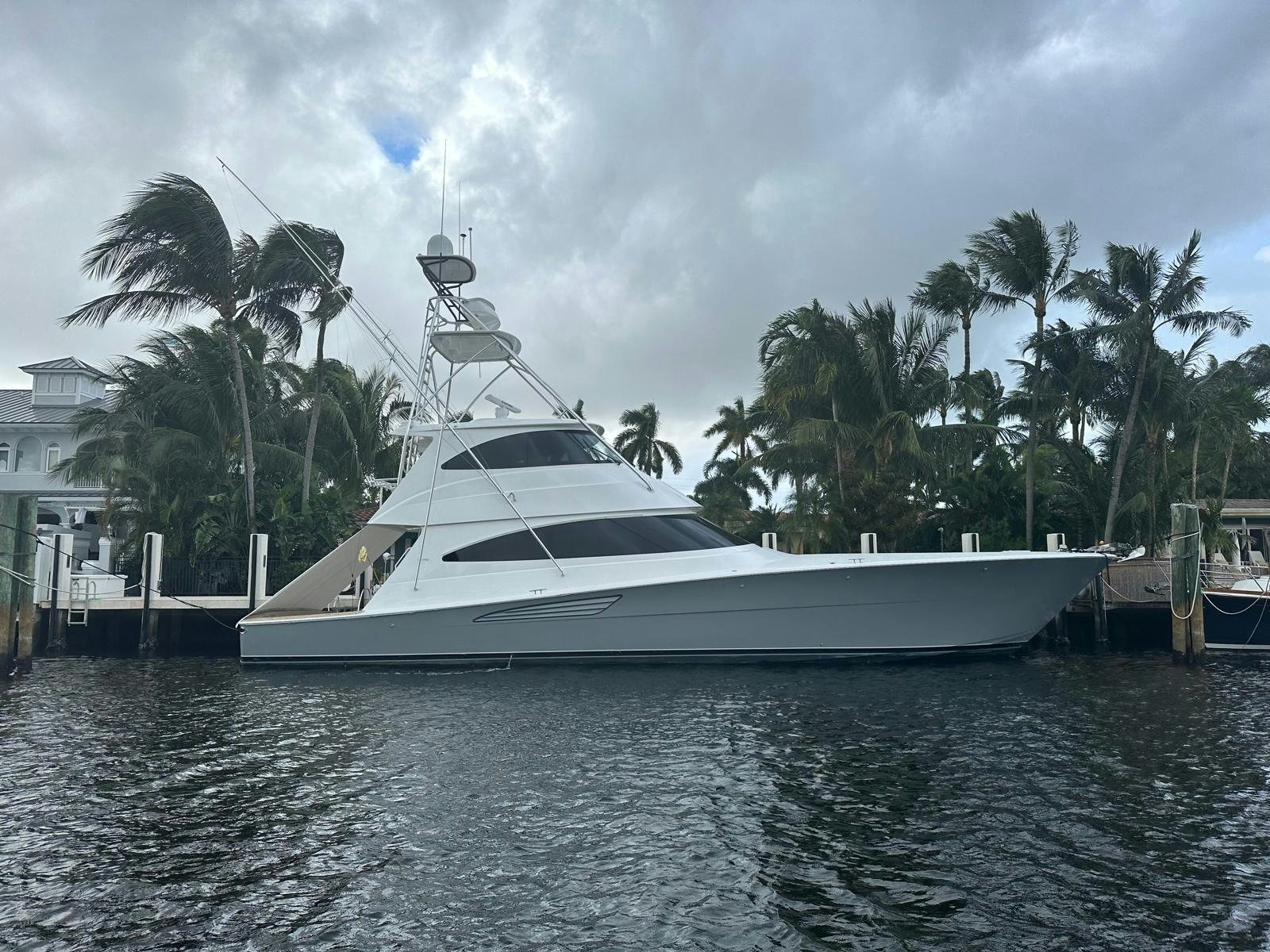 sportsfishing yacht caballo grande yacht sitting at a dock