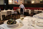Meal at pistache west palm beach florida in the main dining room