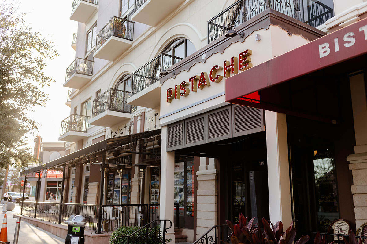 PISTACHE restaurant in West Palm Beach Florida