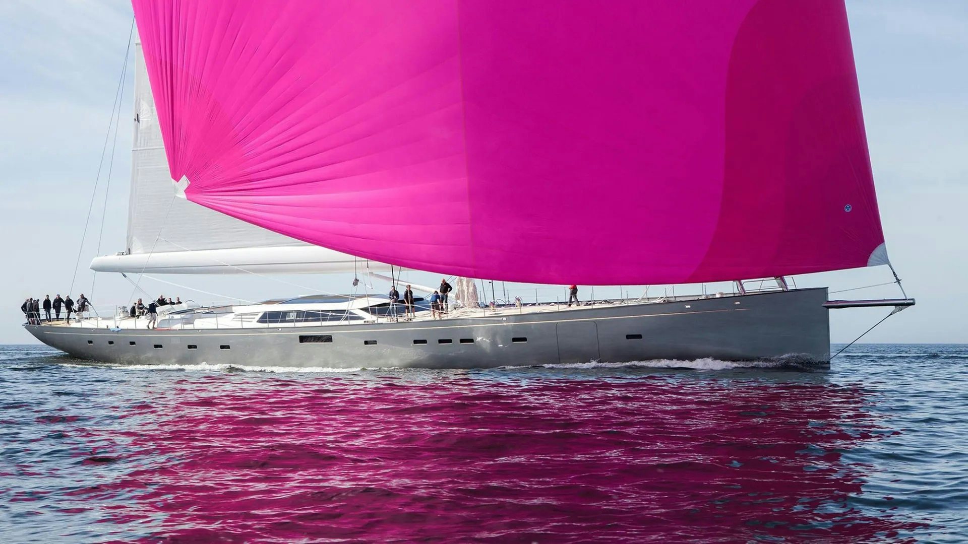 180-foot (54m) Baltic sailing yacht PINK GIN profile