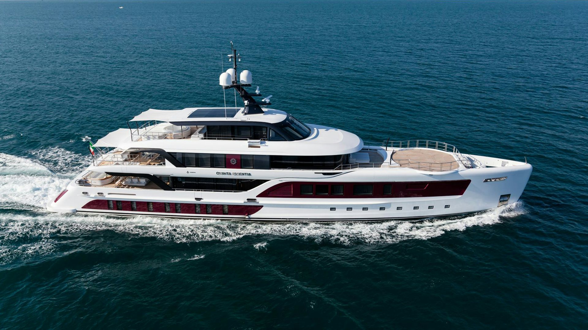 180' (55m) Admiral yacht for sale QUNTIA ESSENTIA