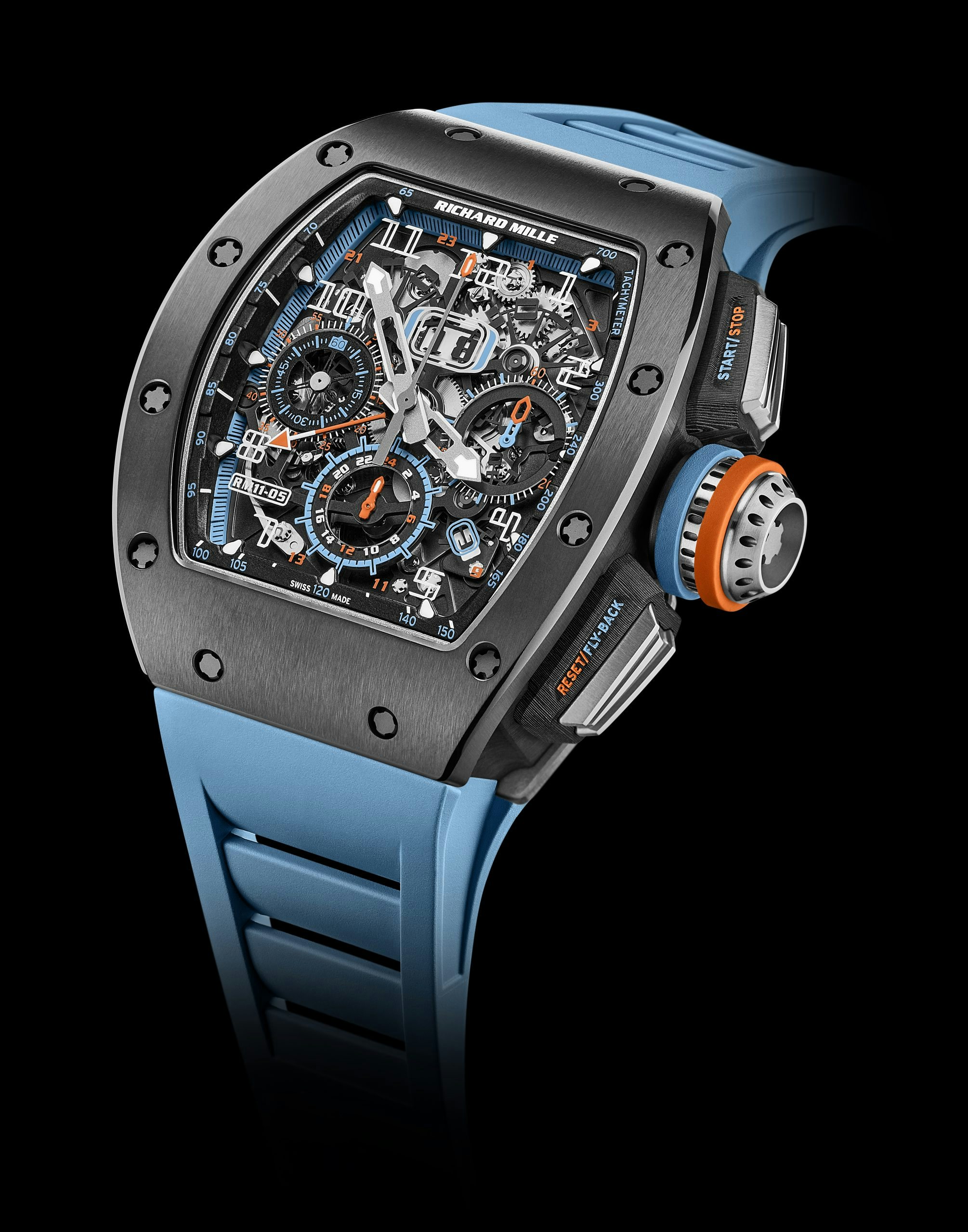 Richard Mille RM 11-05 Automatic Flyback Chronograph GMT timepiece front