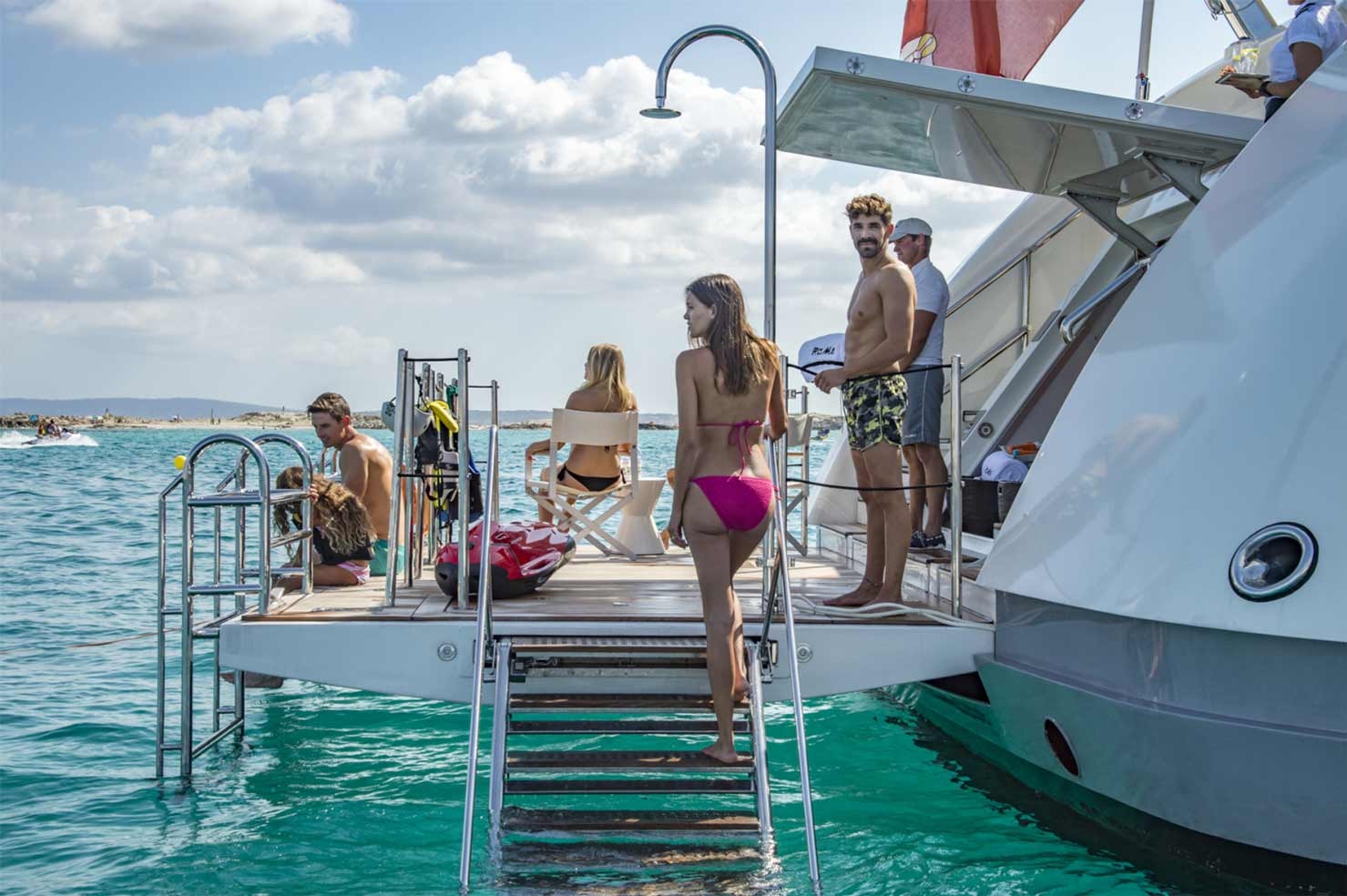 Swimming platform ROMA