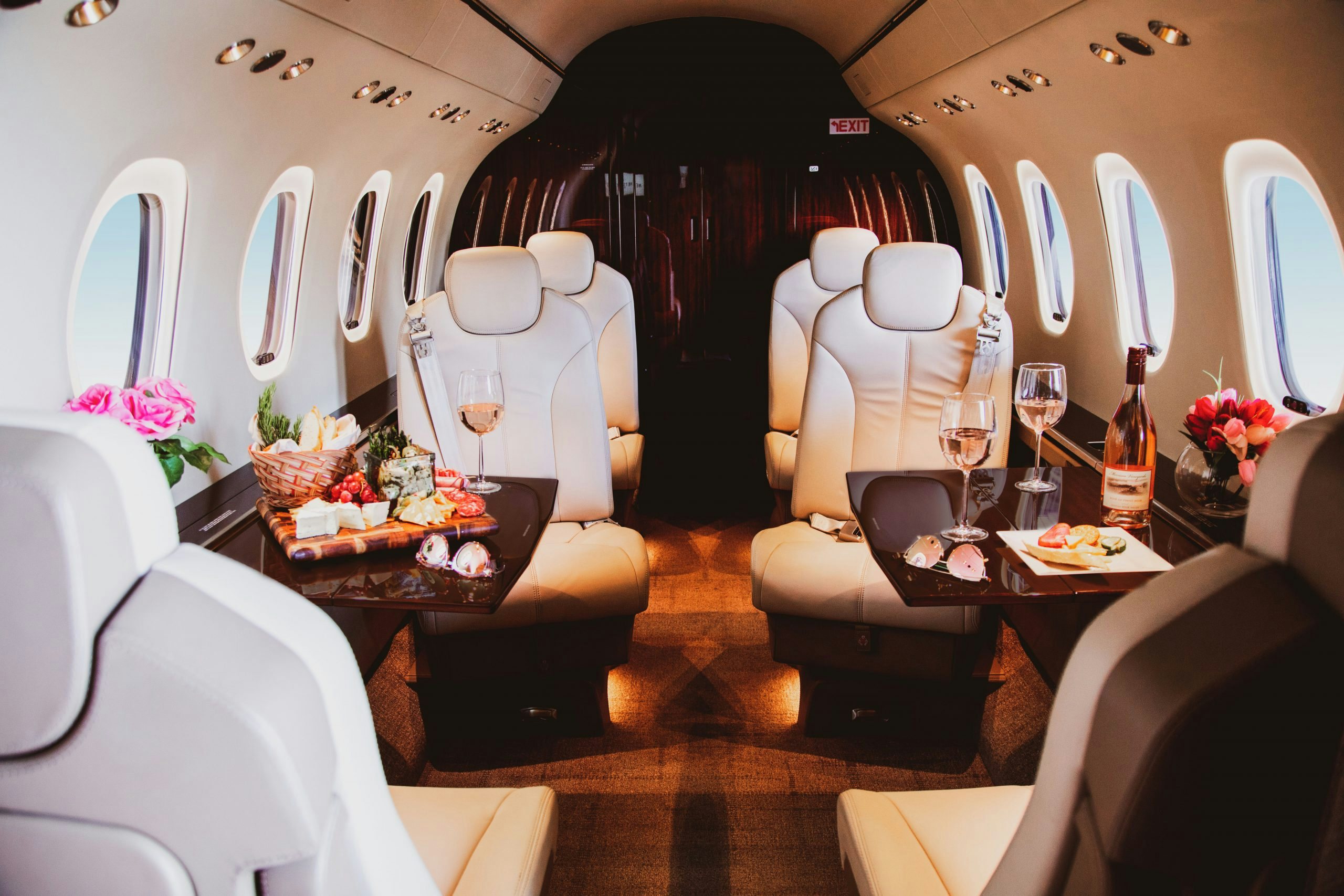 Cessna Citation interior