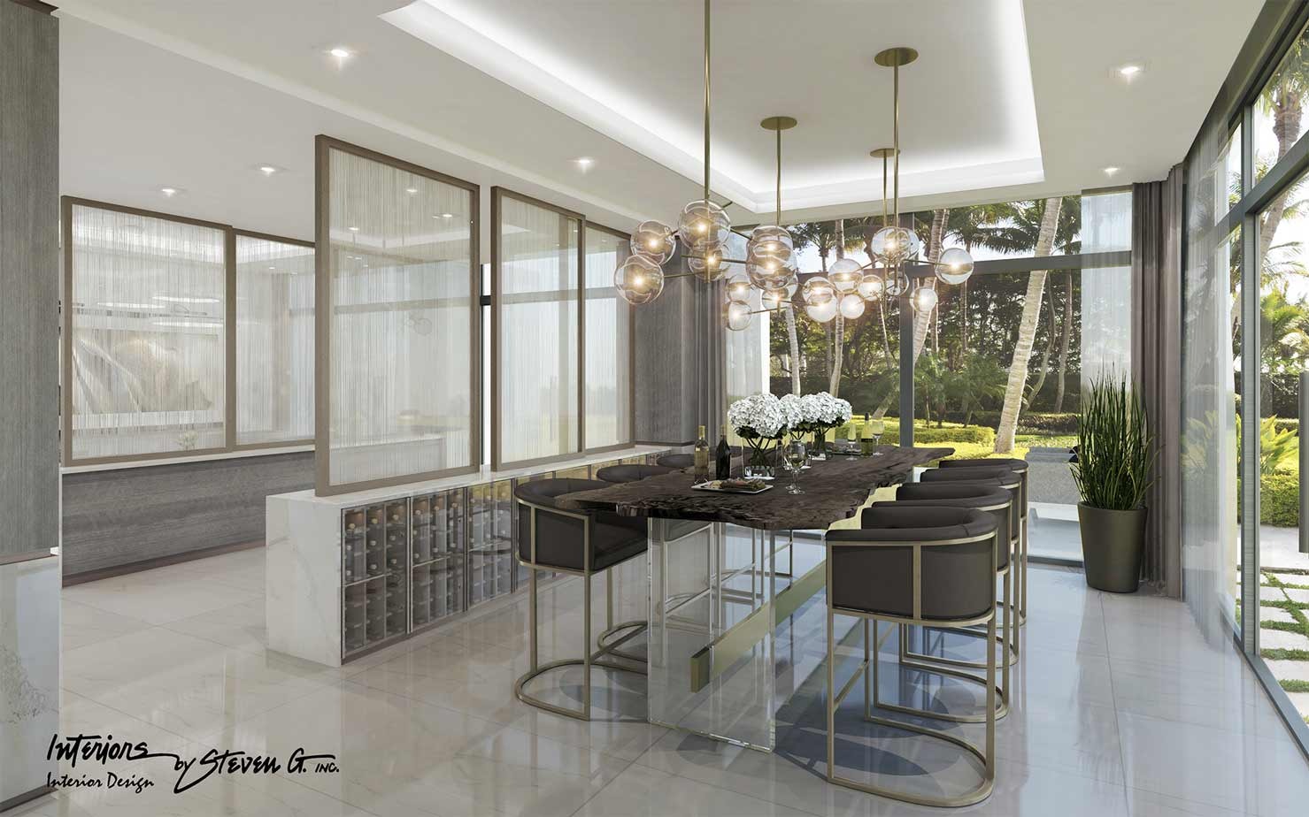 321 at Water&#039;s Edge Wine room