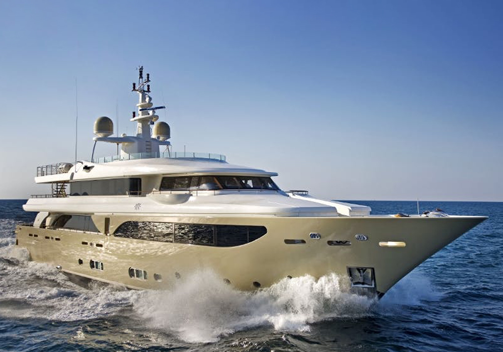 Charter yacht SOFICO Running in the Mediterranean