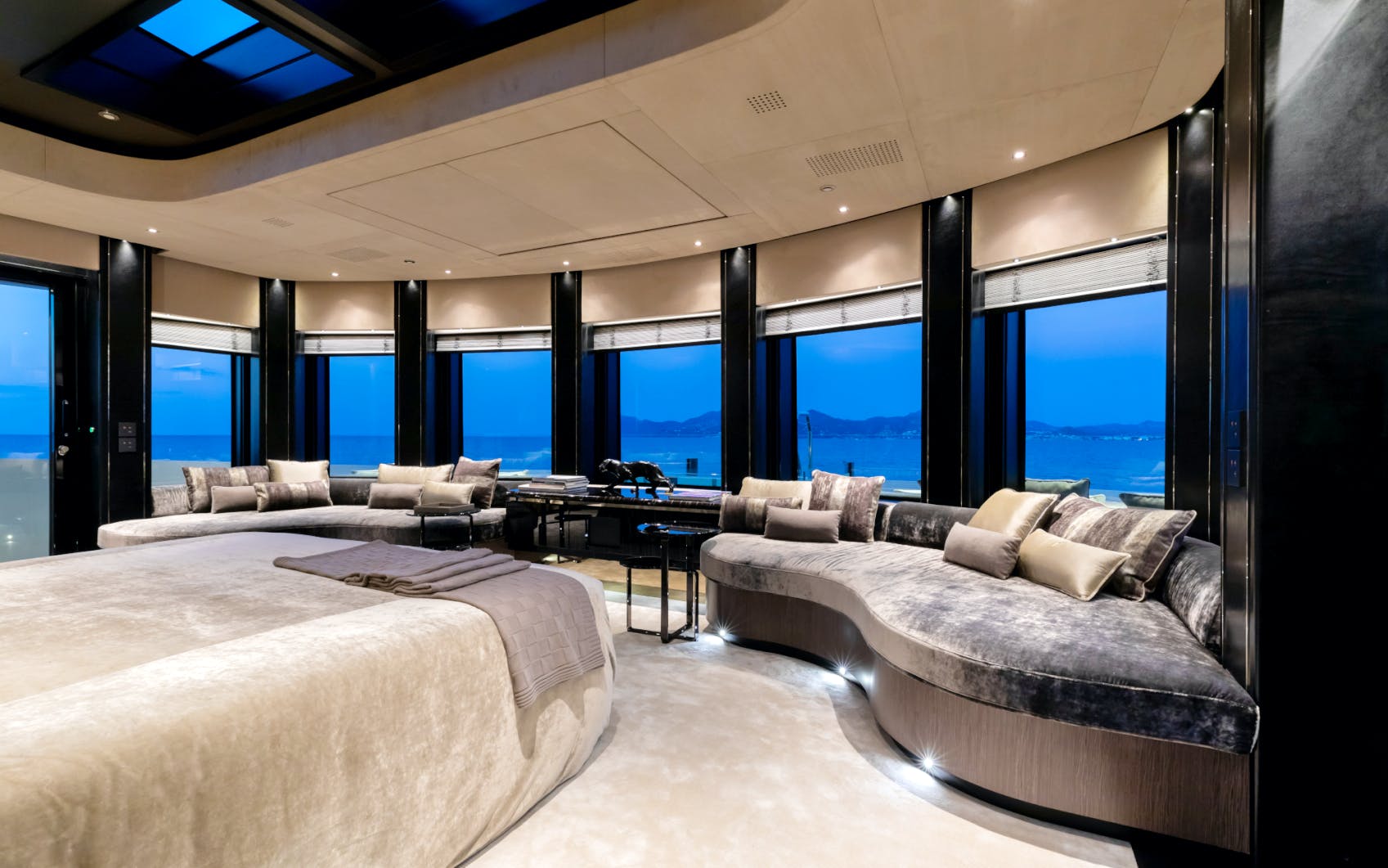 Luxury Yacht Bedroom