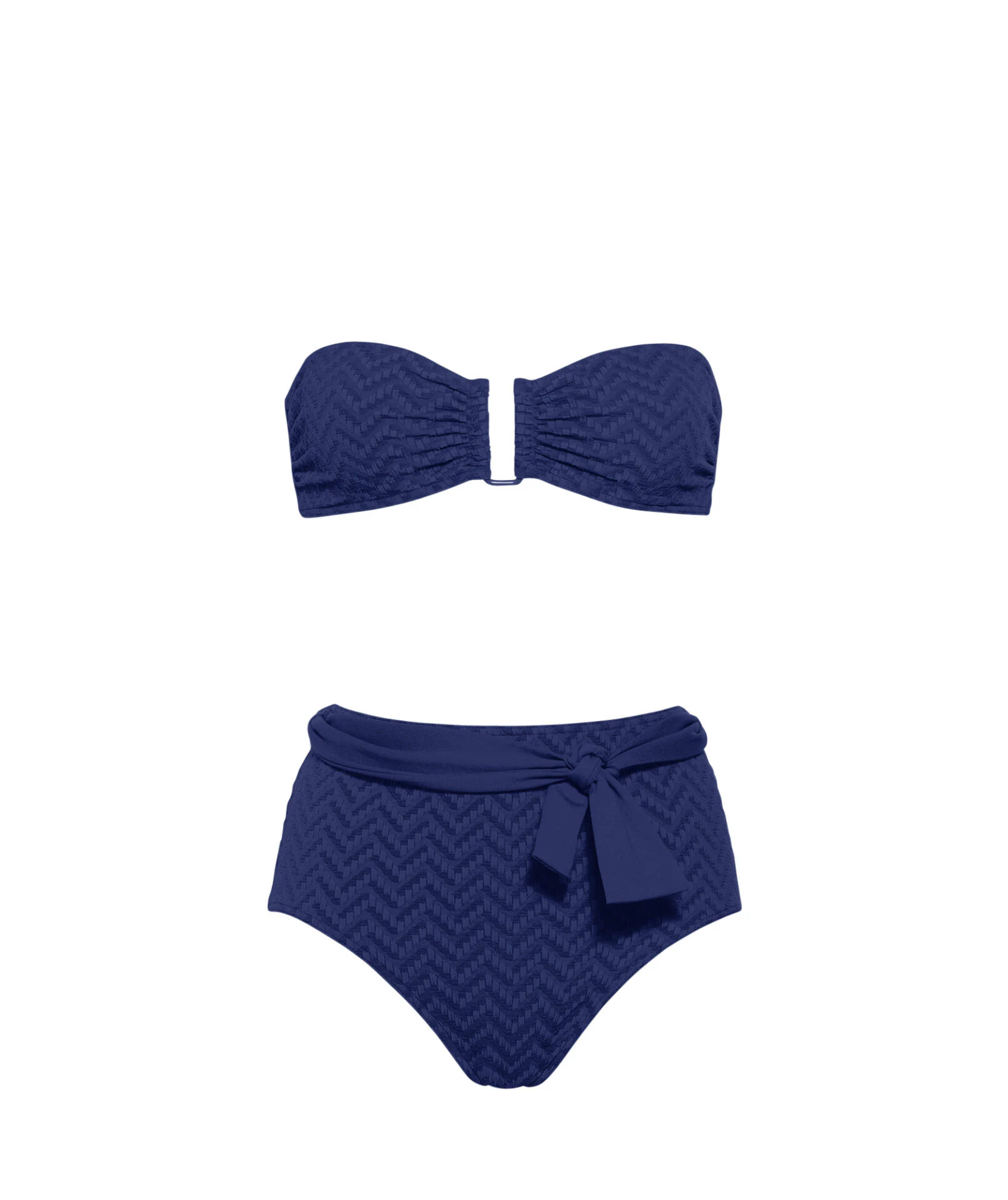 blue bikini