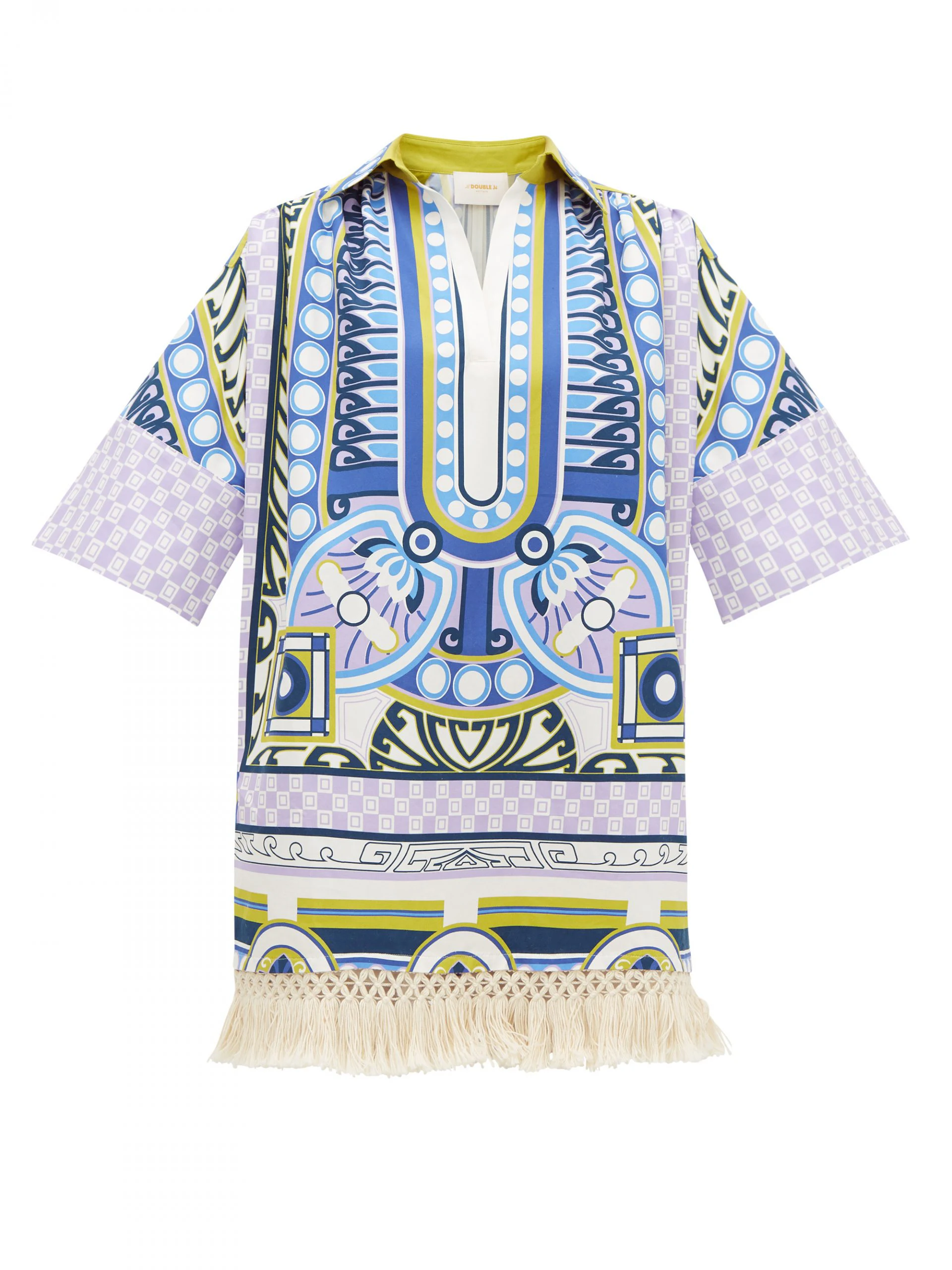 blue kaftan