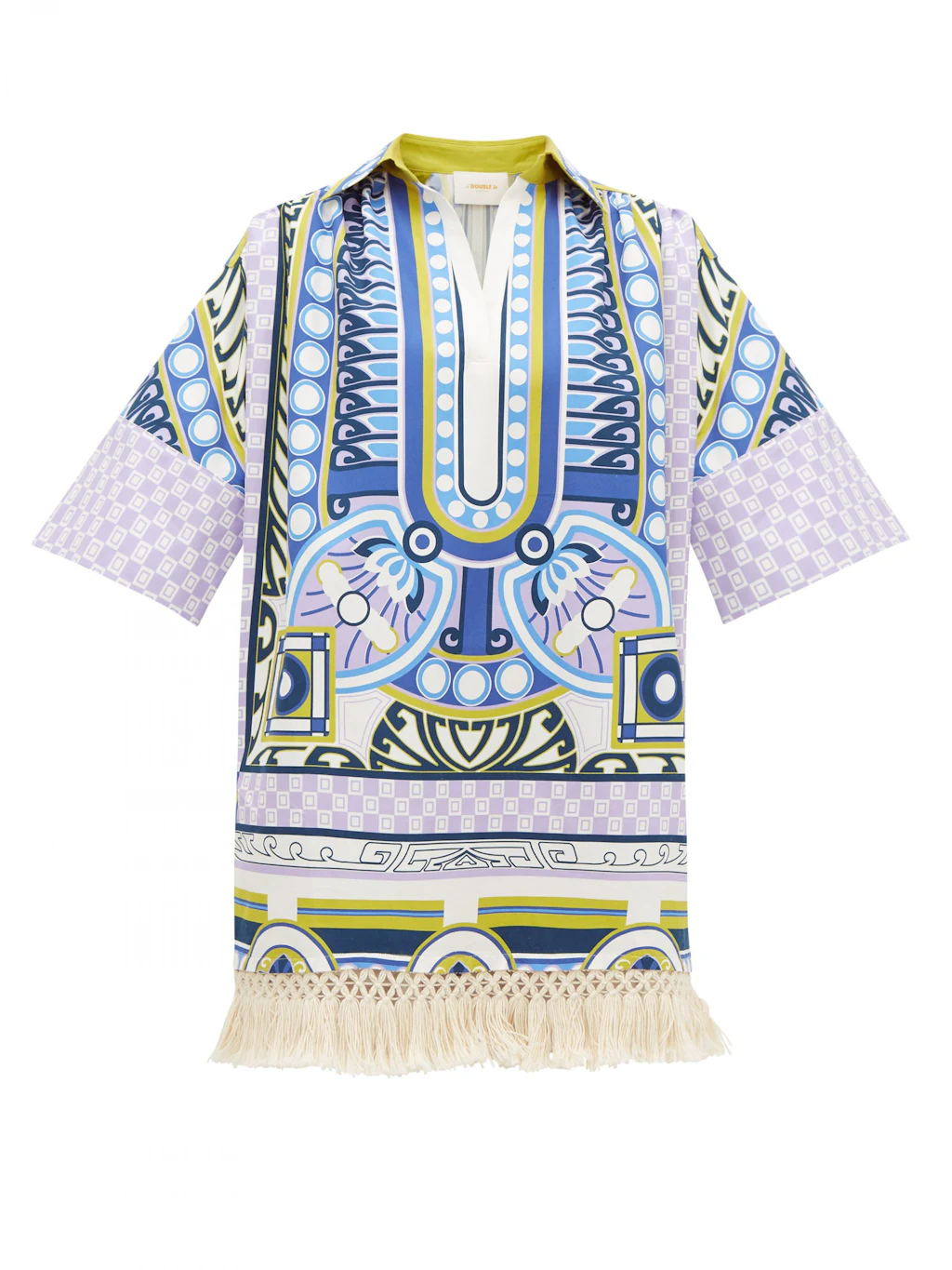 blue kaftan
