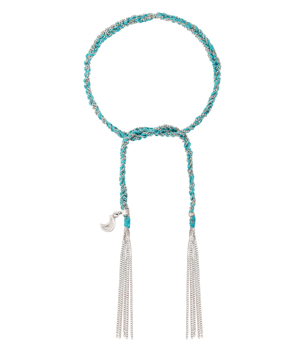 Blue lucky bracelet