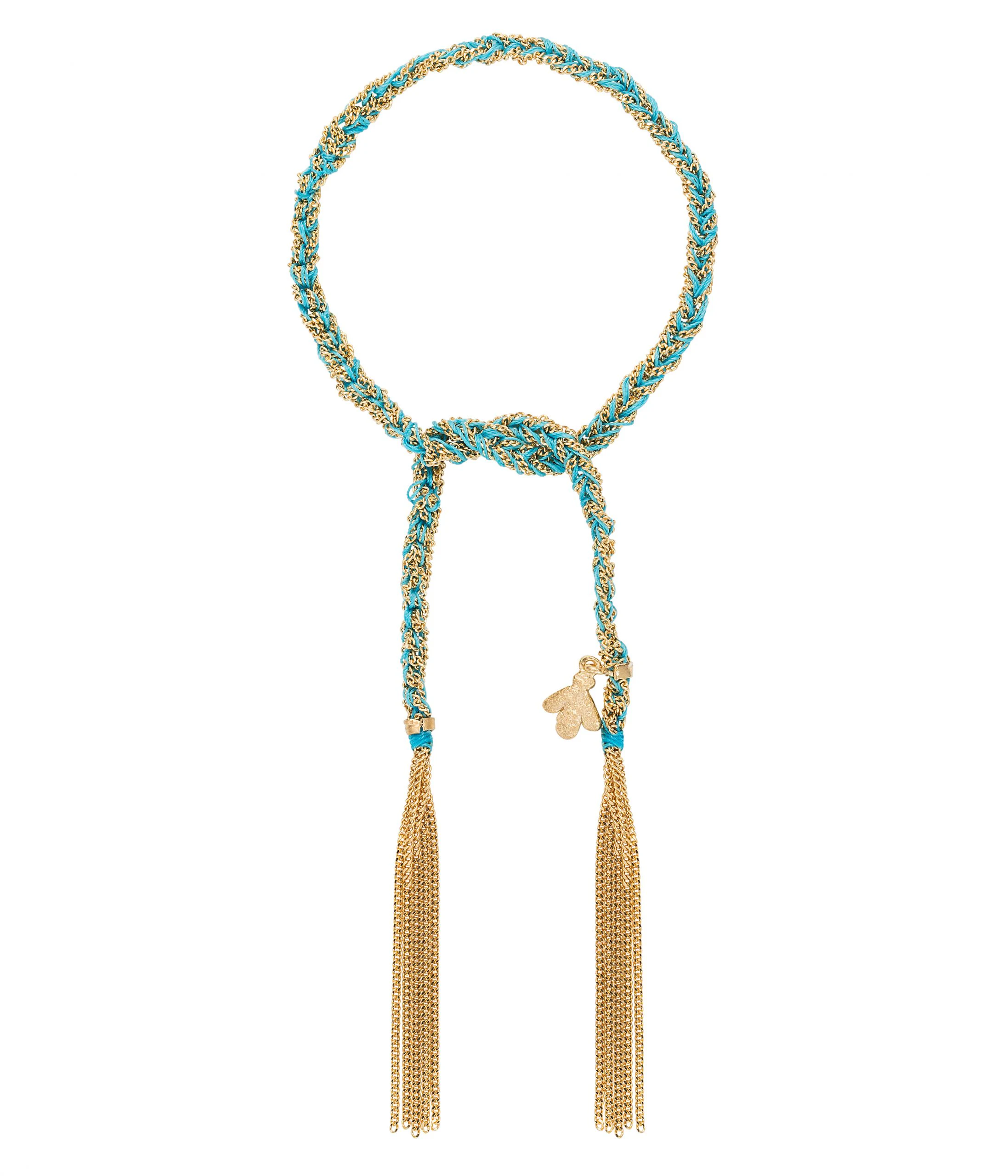 Blue lucky bracelet