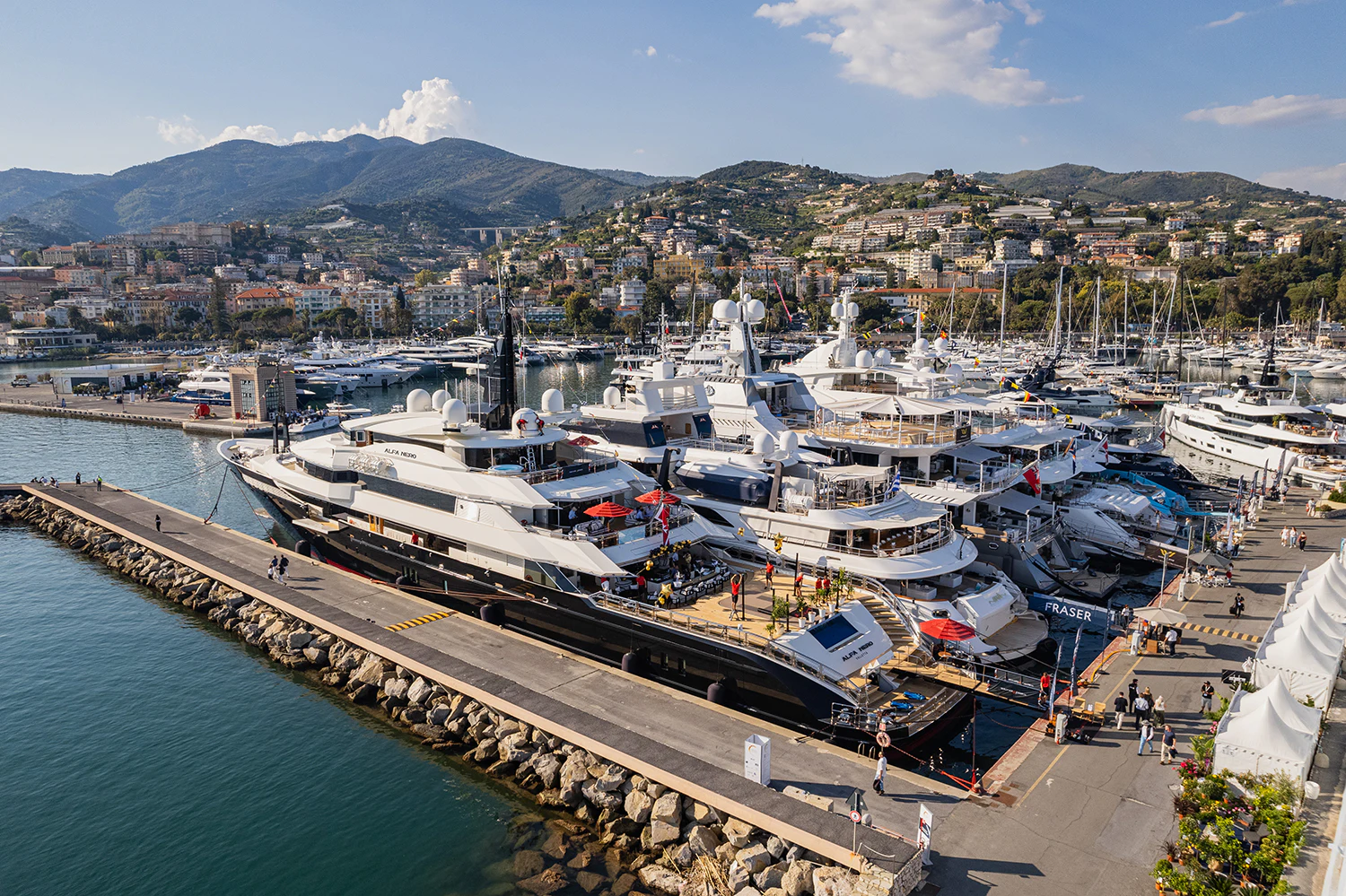 ALFA NERO at the MYBA Yacht Show 2025