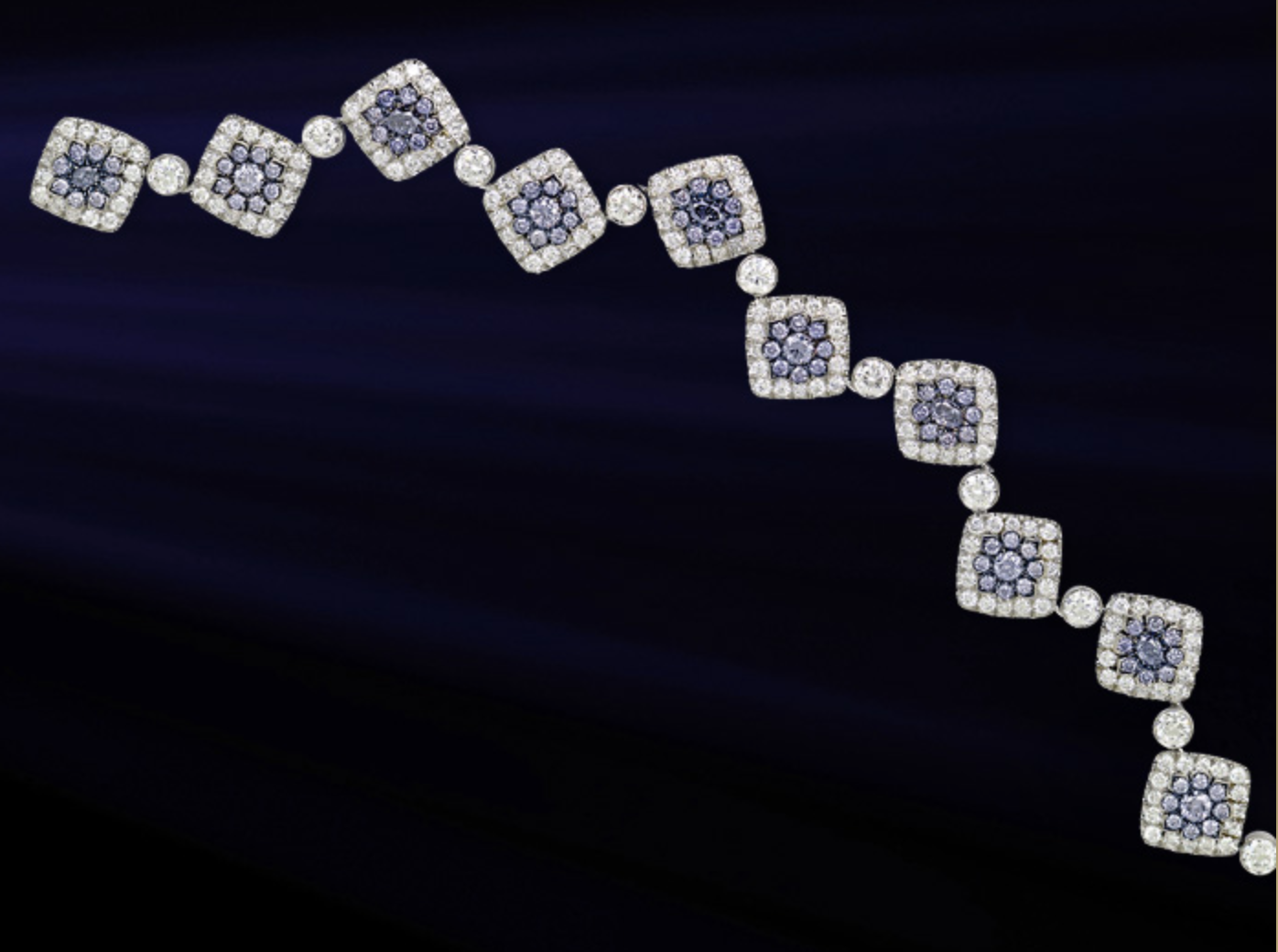 One and Only One La Lavande Argyle Diamond Bracelet