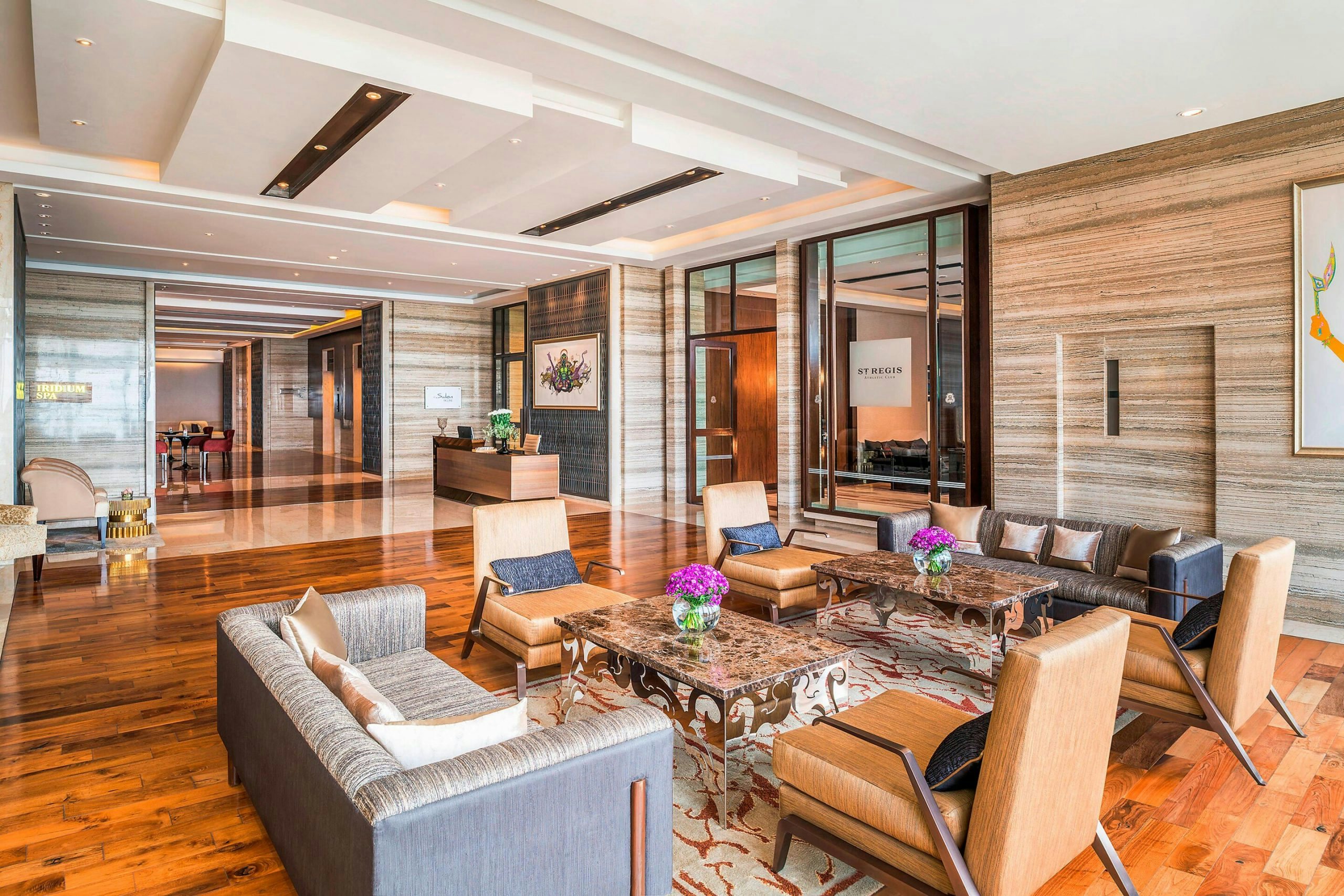 St Regis Mumbai hotel lobby