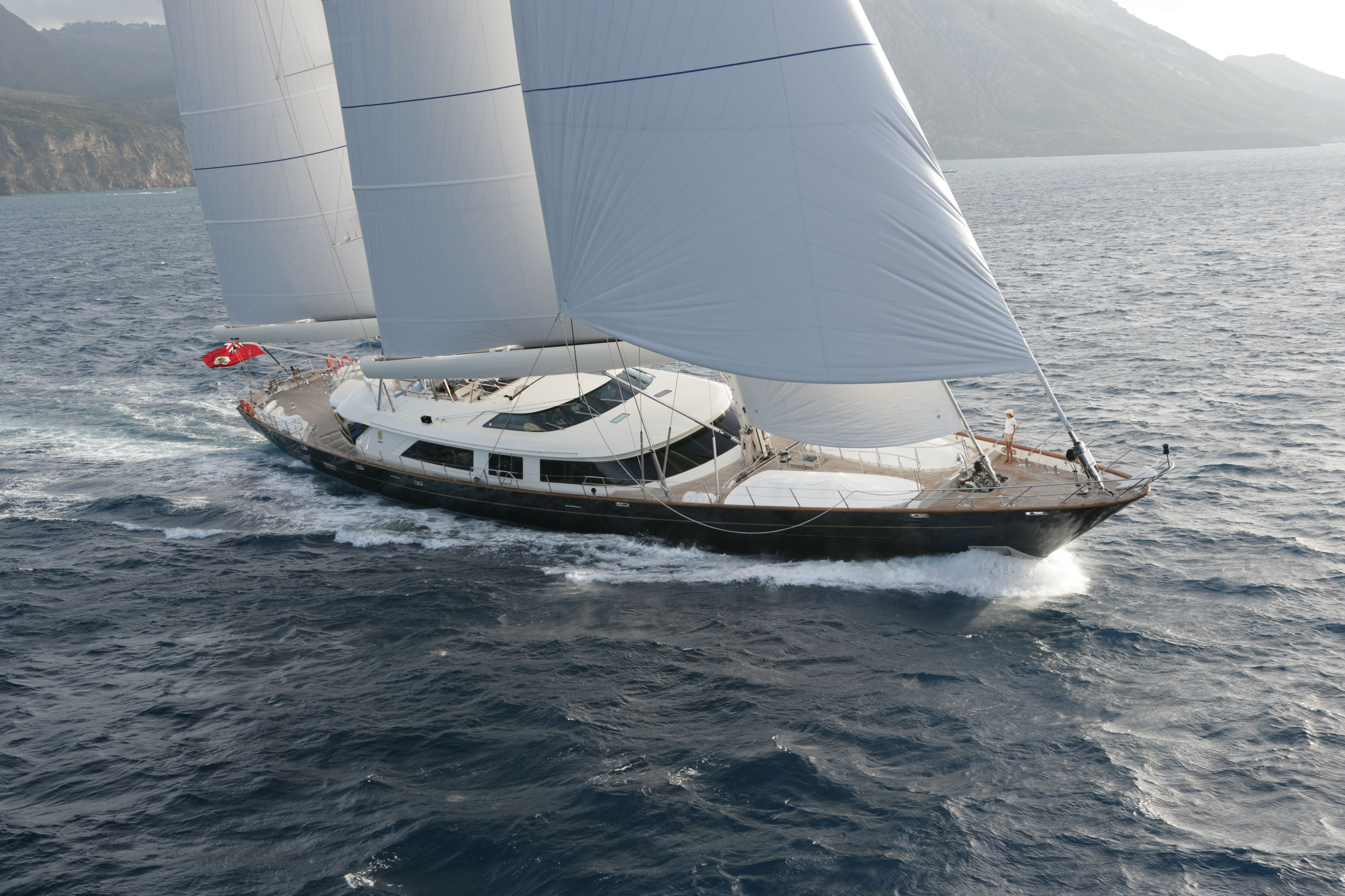 yachtan様　　専用　　(5／１０まで) TAMSEN 171' 9” (52.4m) Perini Navi Sailing Yacht for Sale