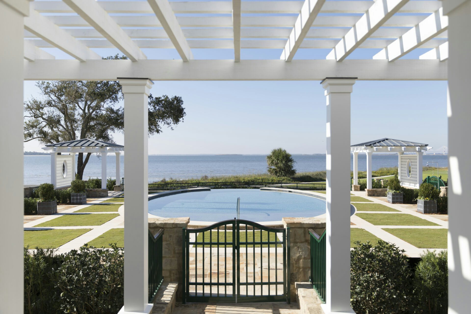 Sea Island Pool House