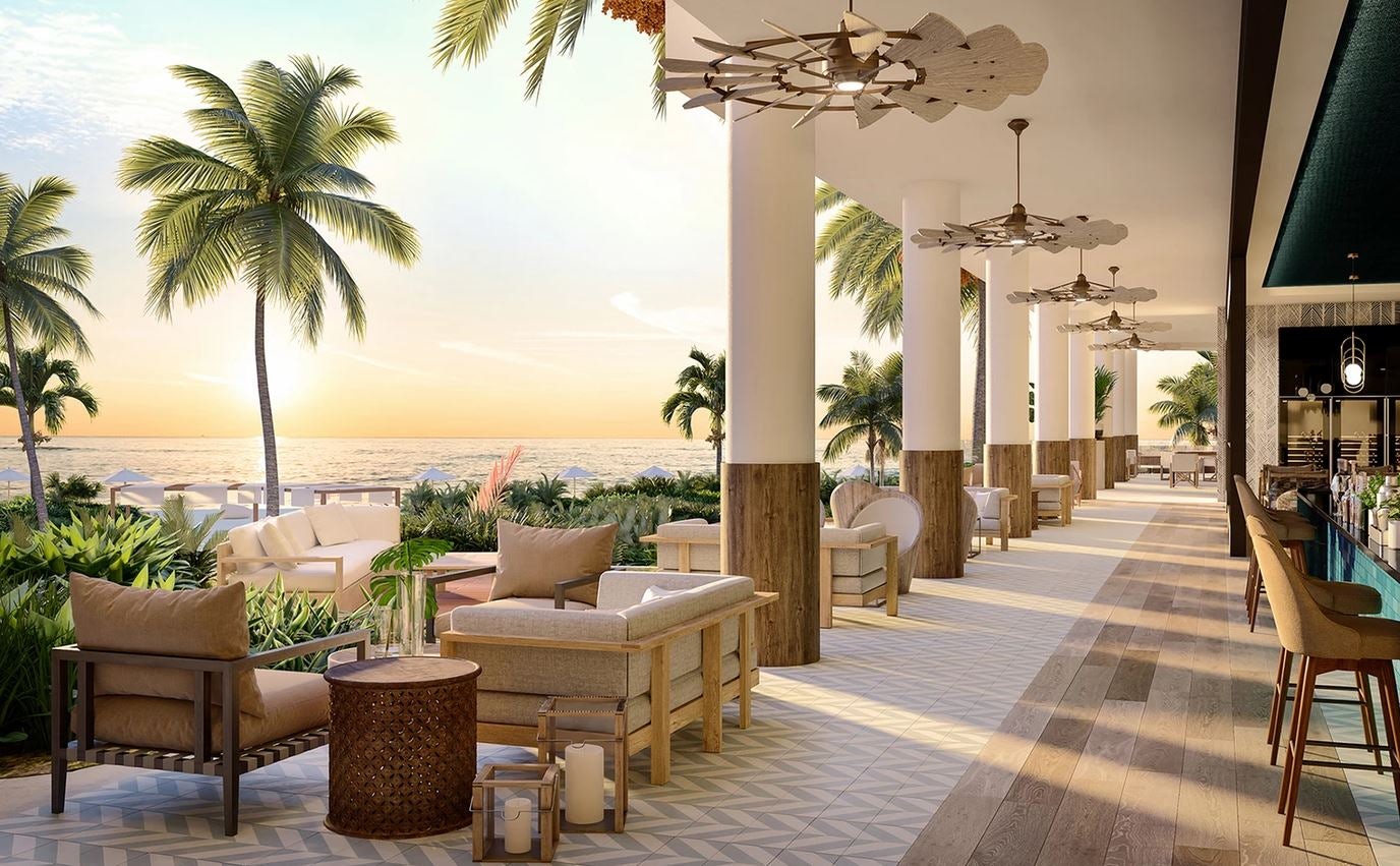 bar with view Turks and Caicos