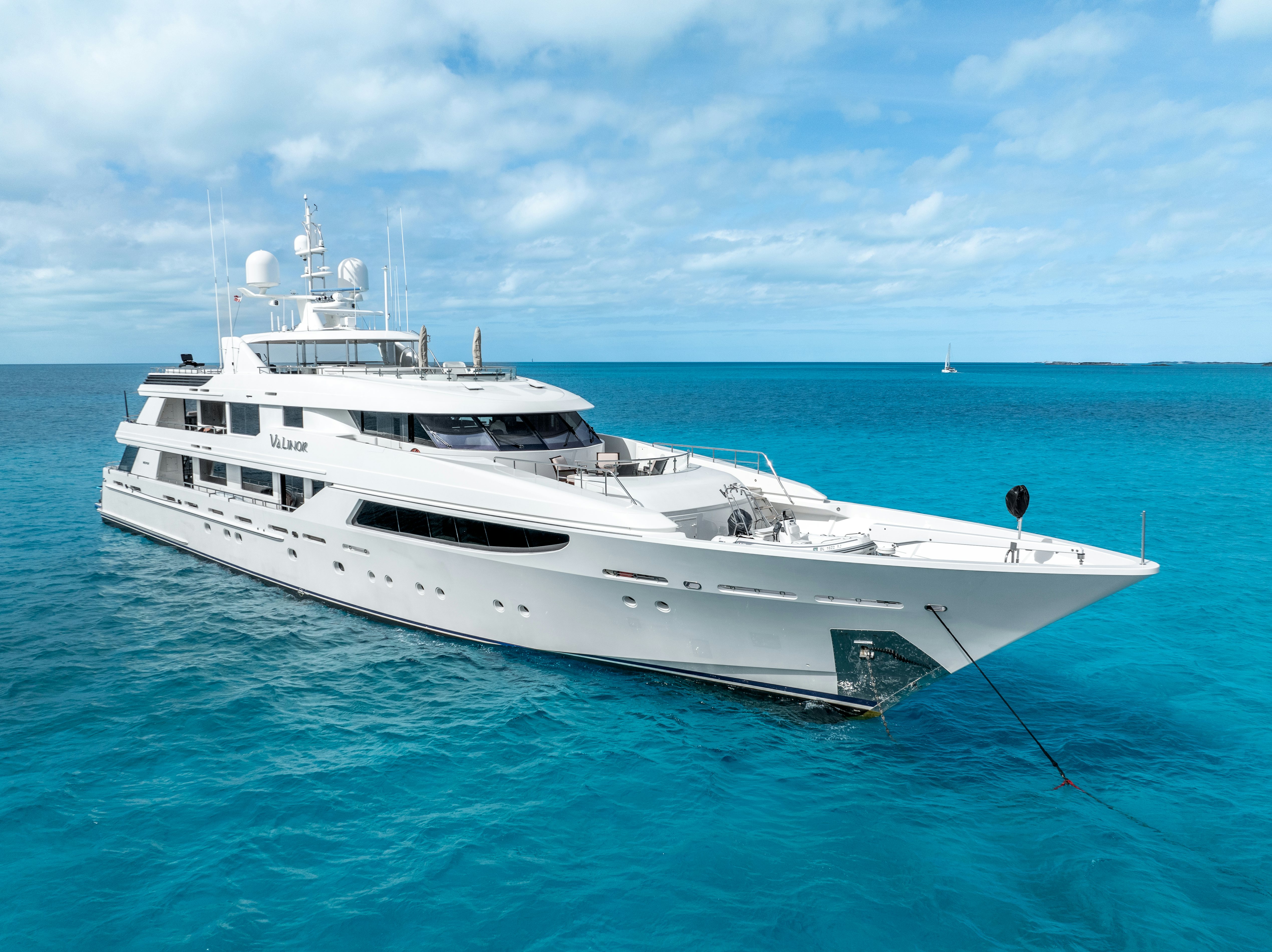 VALINOR westport yacht in blue water