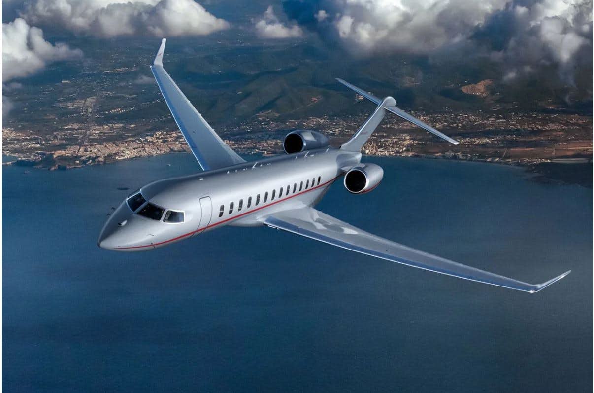 I flew on a $75 million Bombardier Global 7500 private jet from