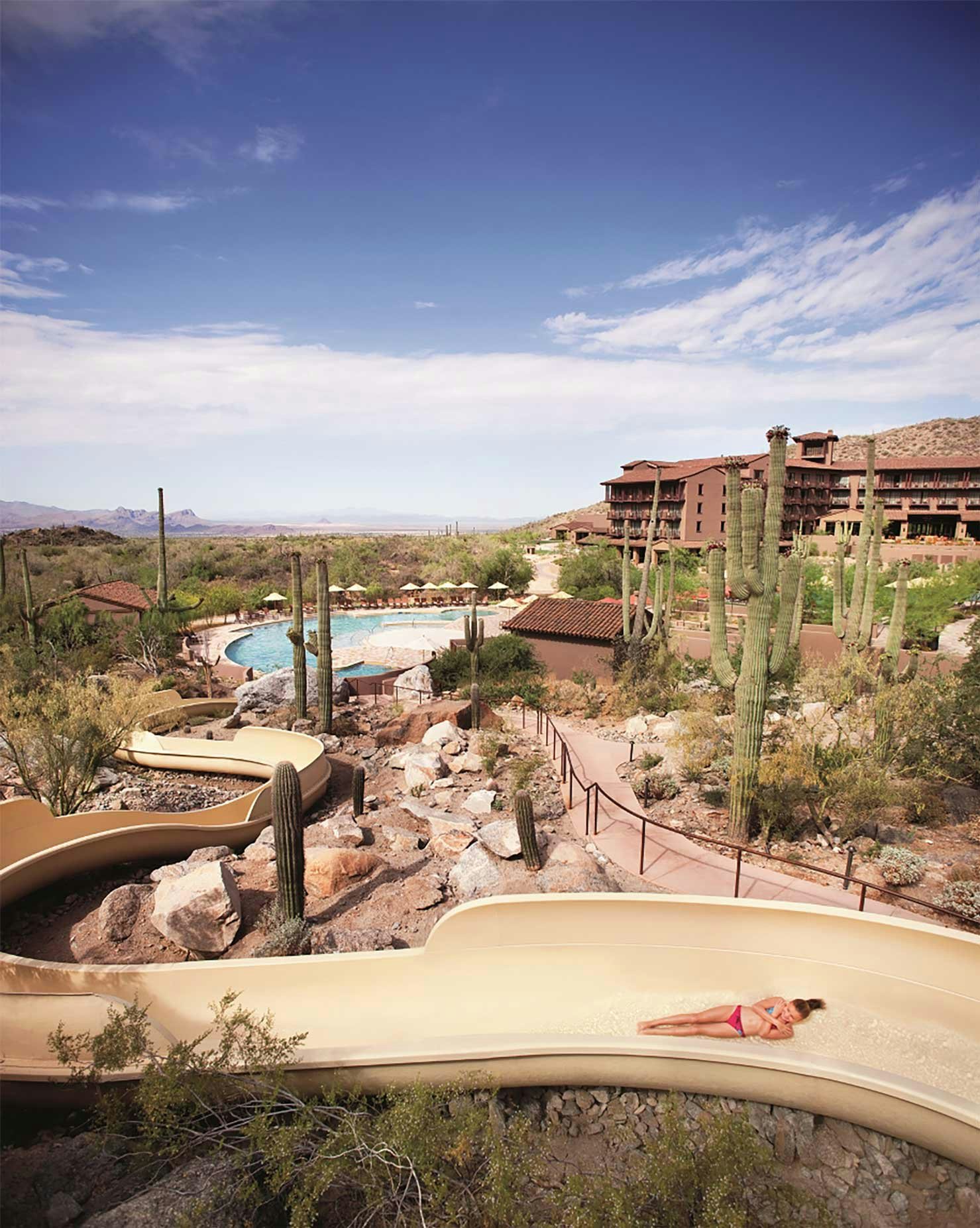 Waterslide Ritz Carlton