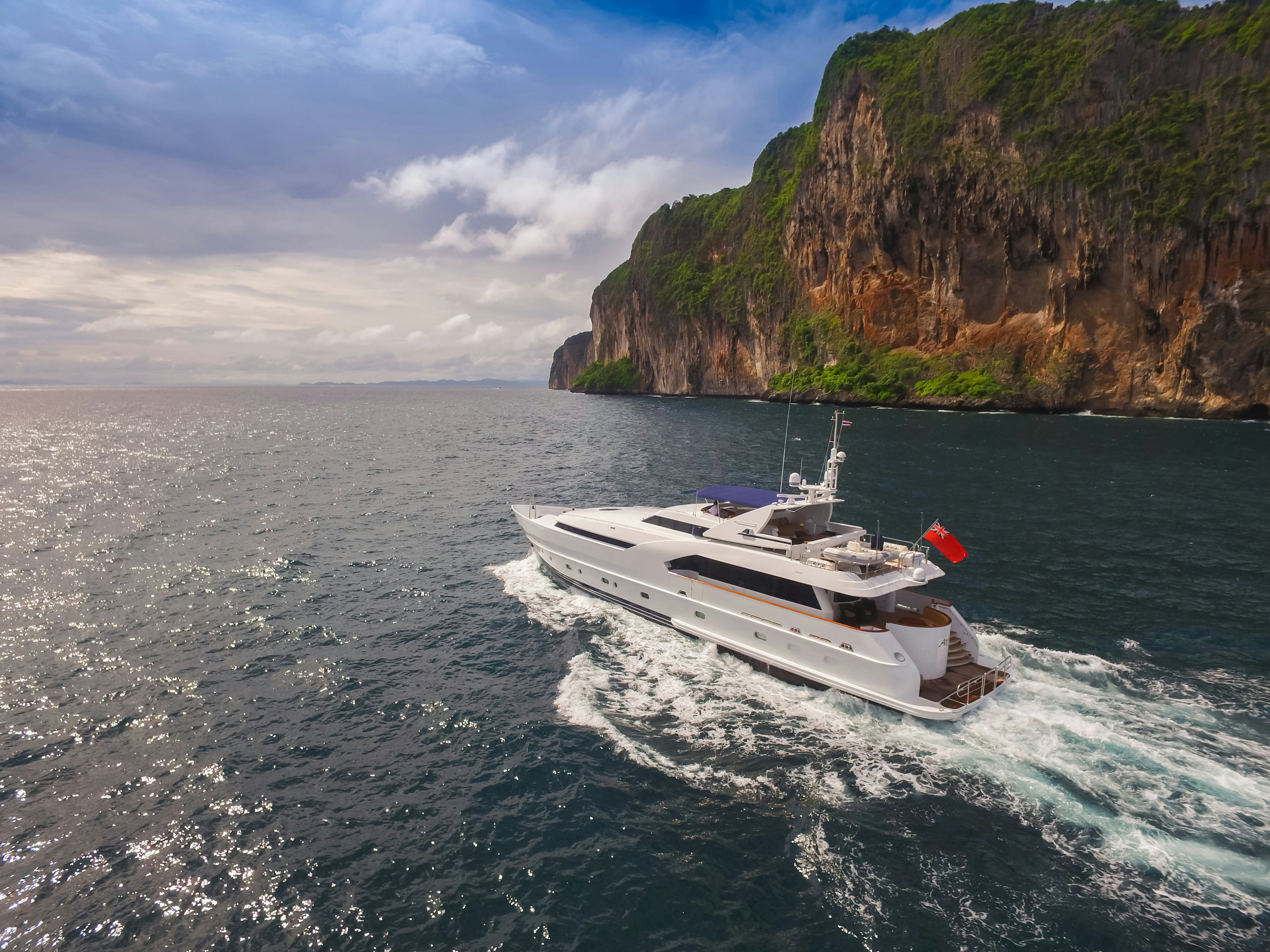 Yacht XANADU OF LONDON cruising in Phuket Thailand