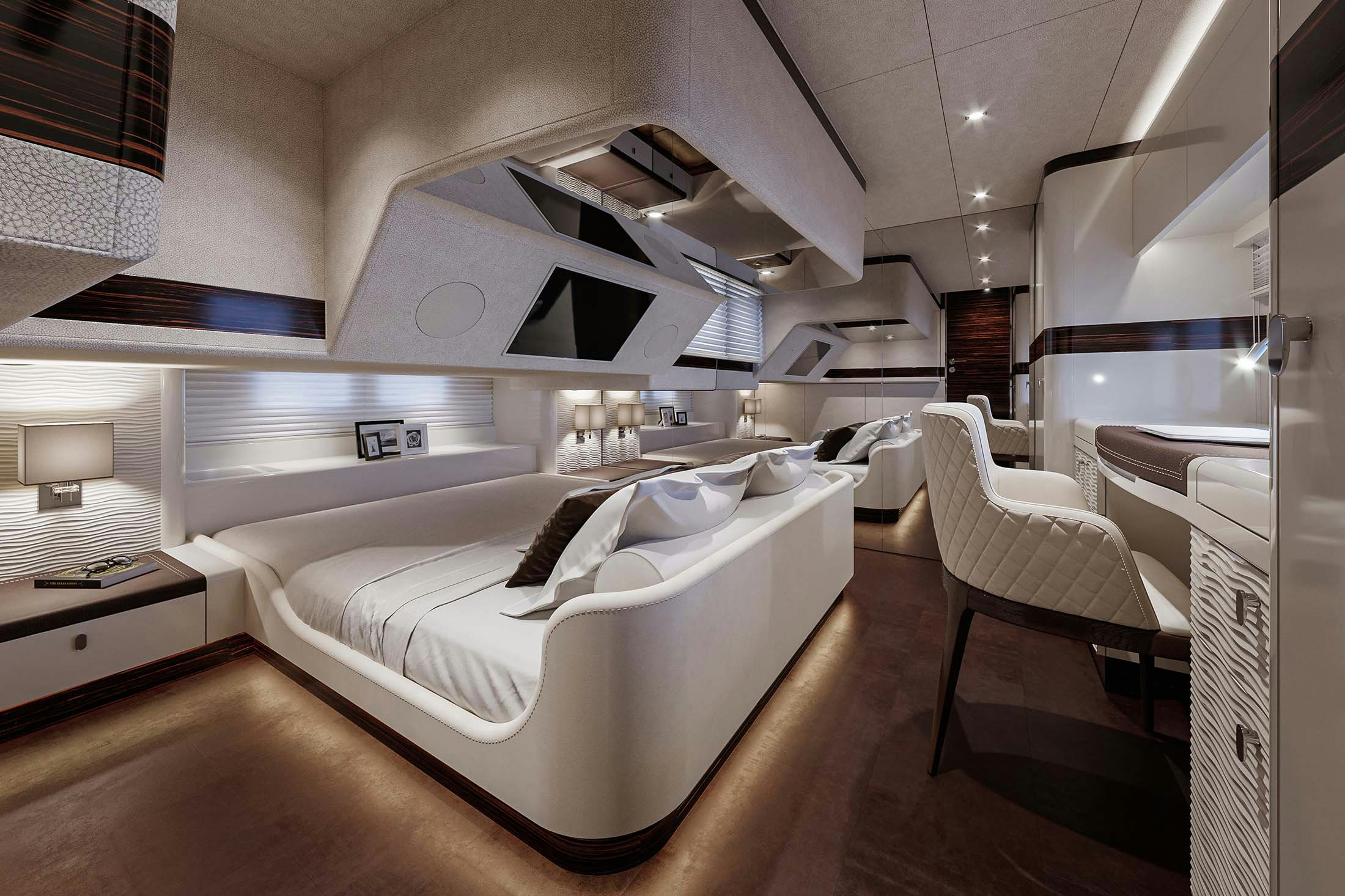 Zeelander 5 master cabin