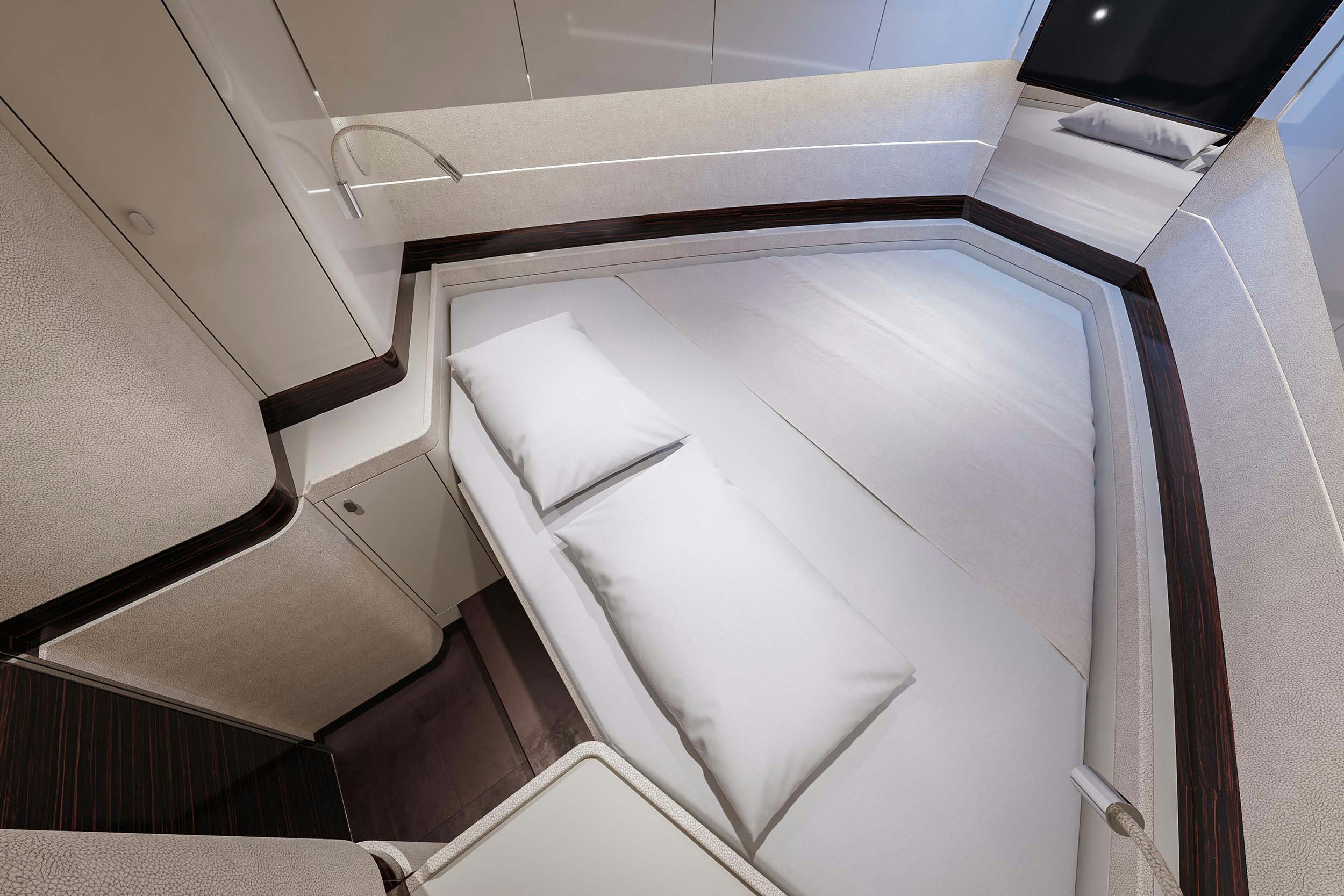 Zeelander 5 guest cabin