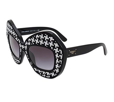 Dolce &amp; Gabbana hounds tooth sunglasses