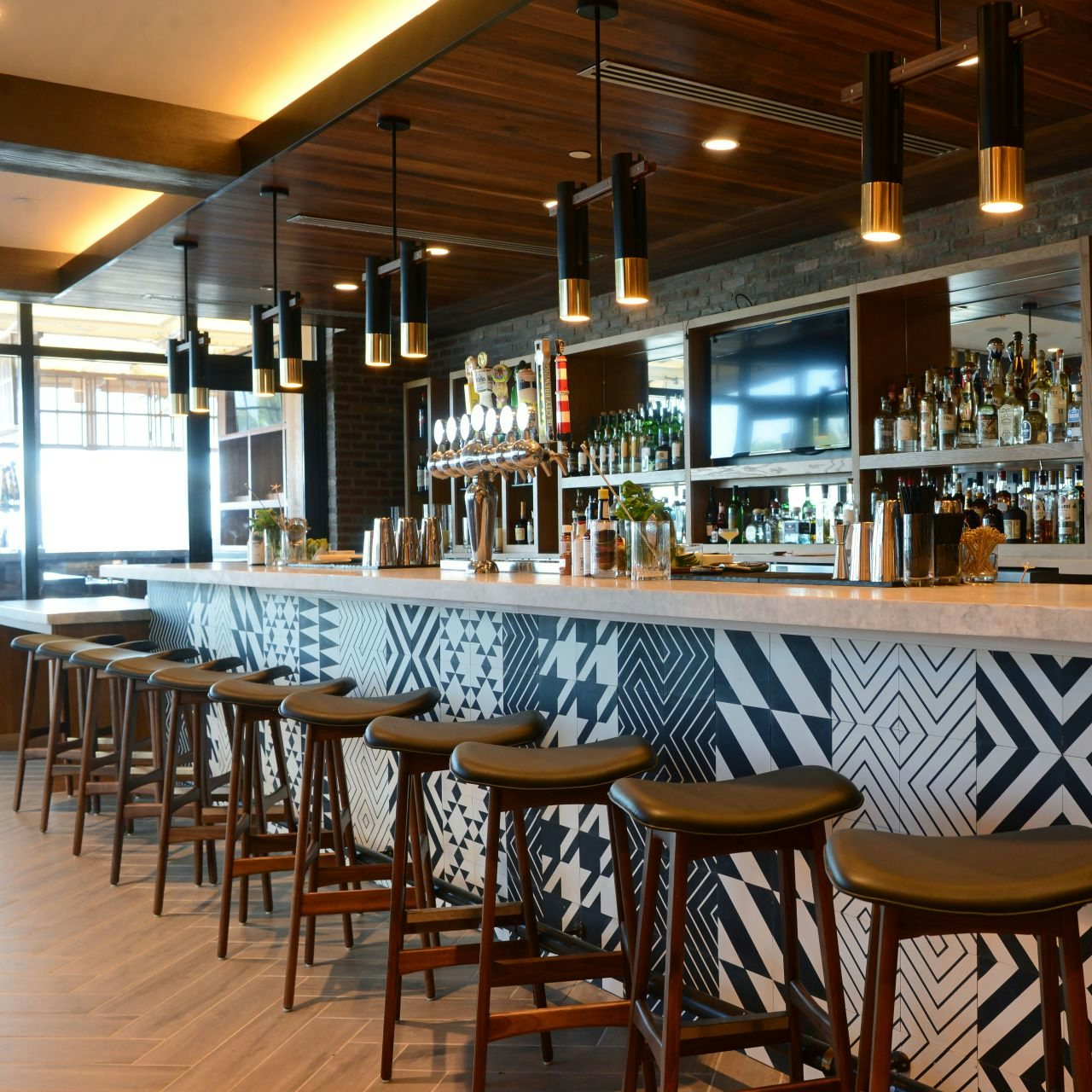 Lona bar inside the restaurant