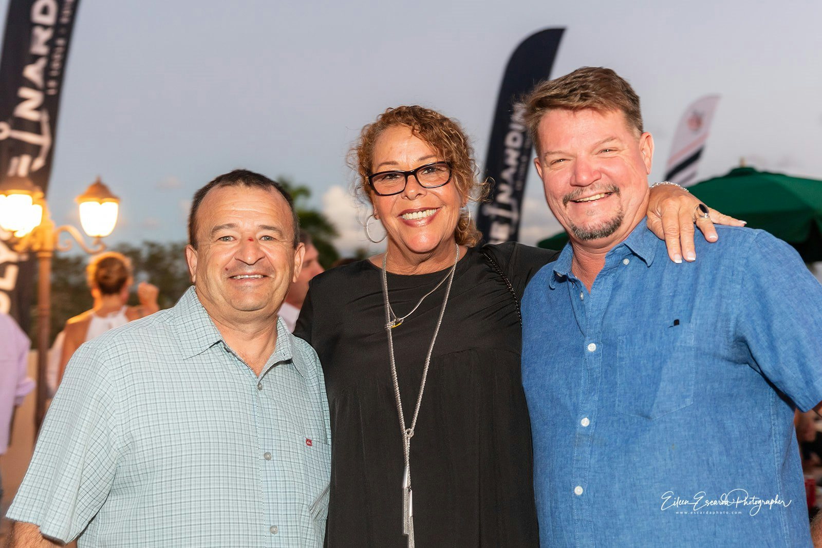 People enjoying our Captain&#039;s Cocktail at FLIBS 2022