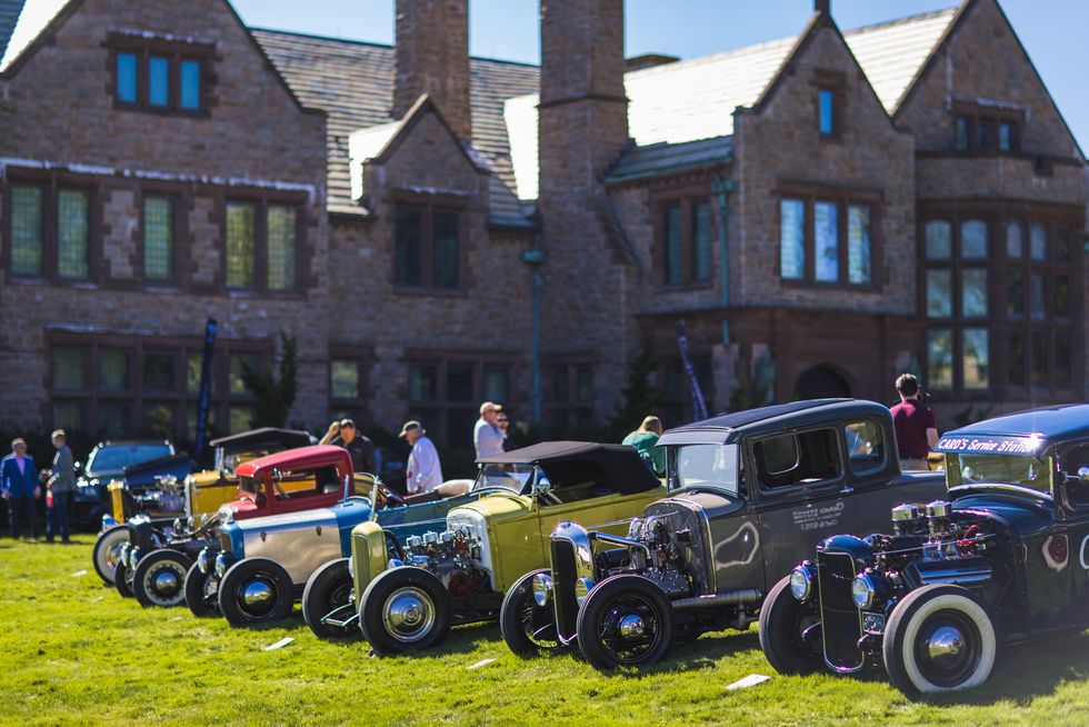 Audrain The gathering cars