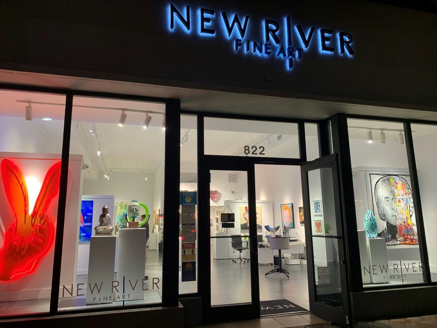 New River Fine Art storefront