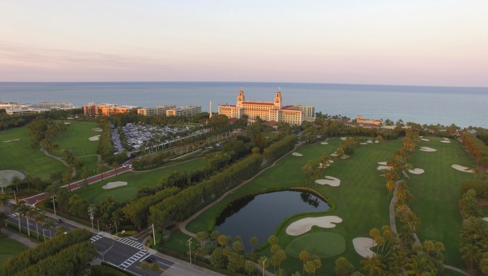 Golfing in West Palm