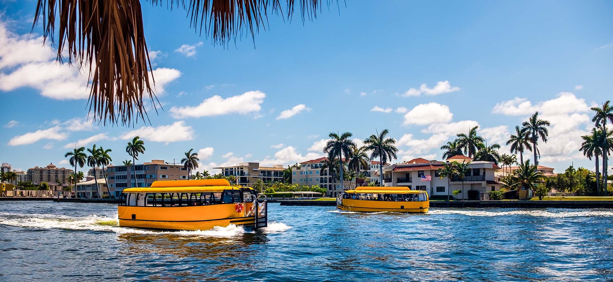 Water Taxi shuttling through the ICW