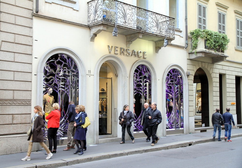 Via Montenapoleone, Milan, Italy