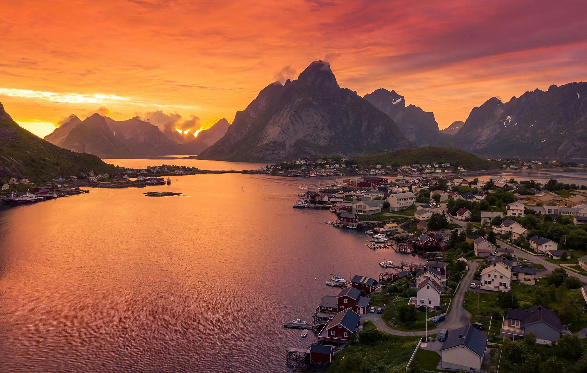 midnight sun Norway