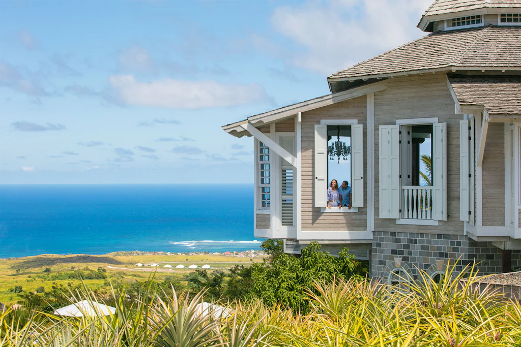 An island oasis at Belle Mont Farm