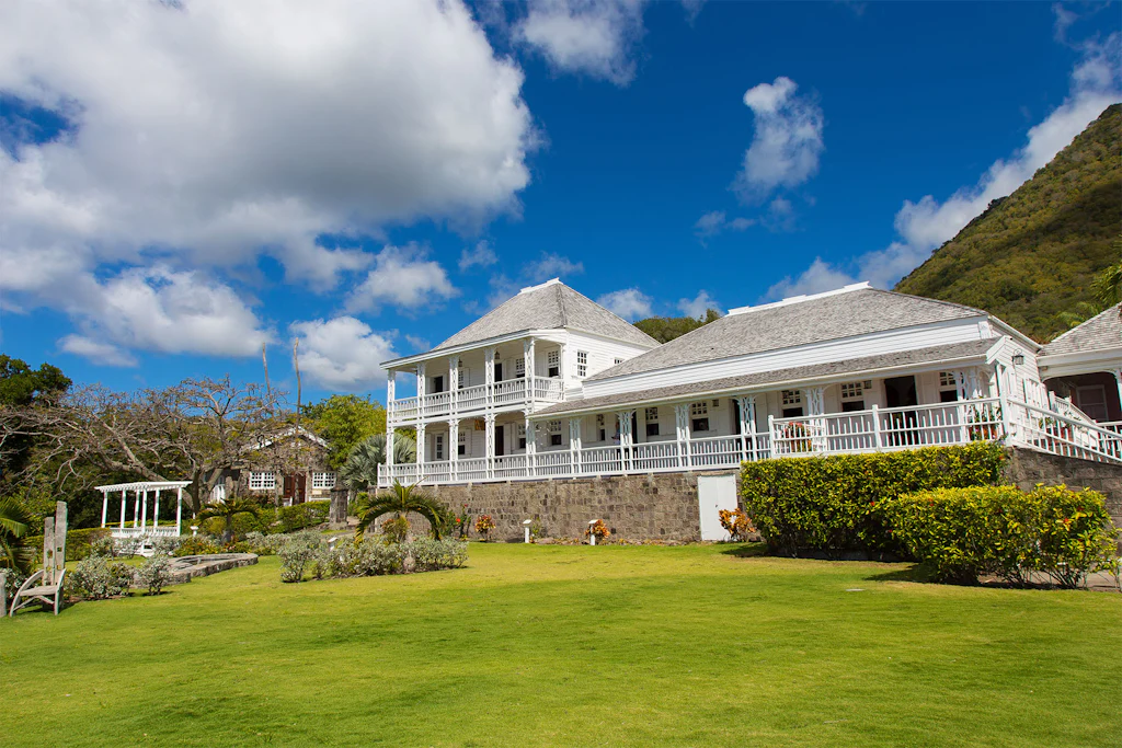 The 18th century Fairview Great House & Botanical Gardens