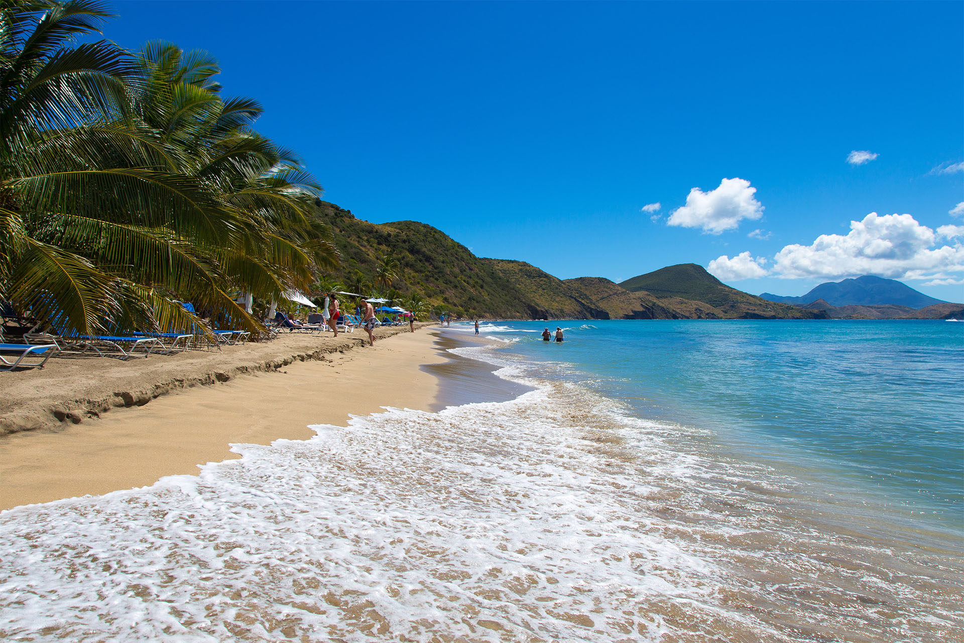 A sandy stretch along South Friars Bay