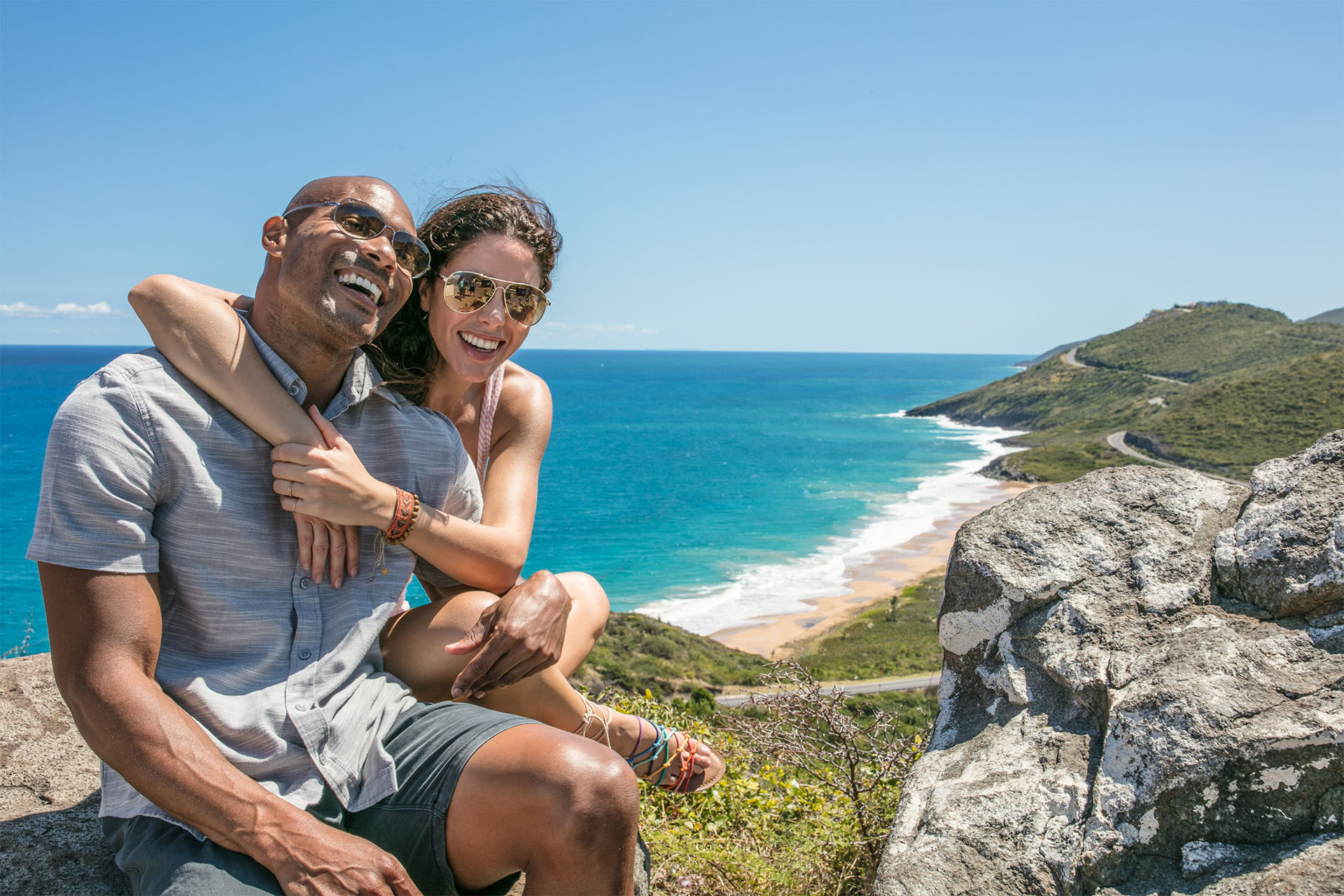 Stopping for a photo op at the popular Timothy Hill
