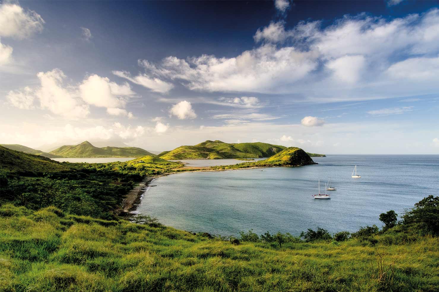 St Kitts hilltop view