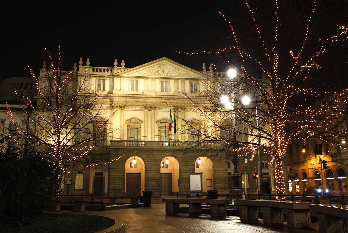 Teatro la Scala in Milan,Italy