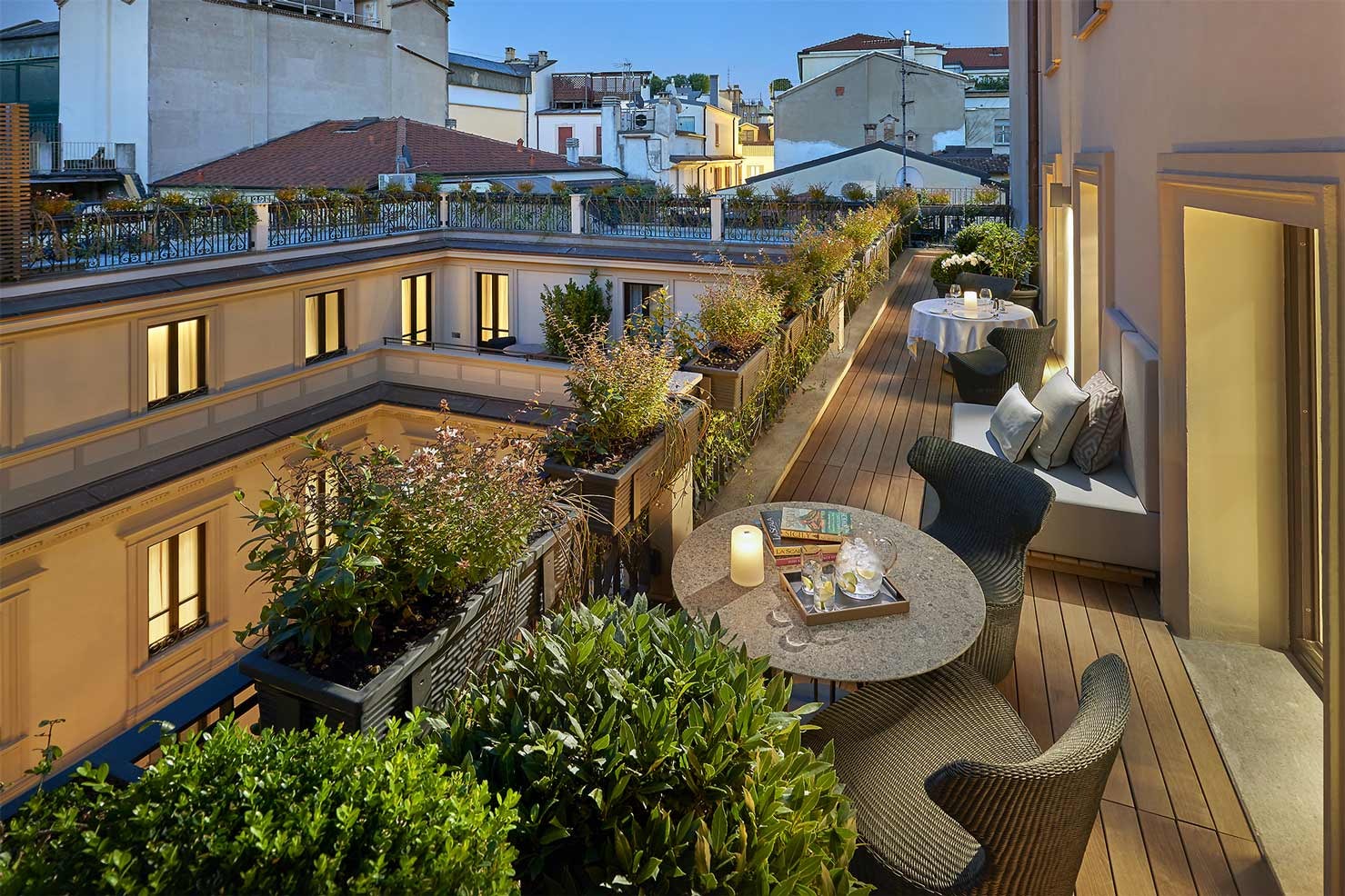 Terrace Suite, Mandarin Oriental Milan
