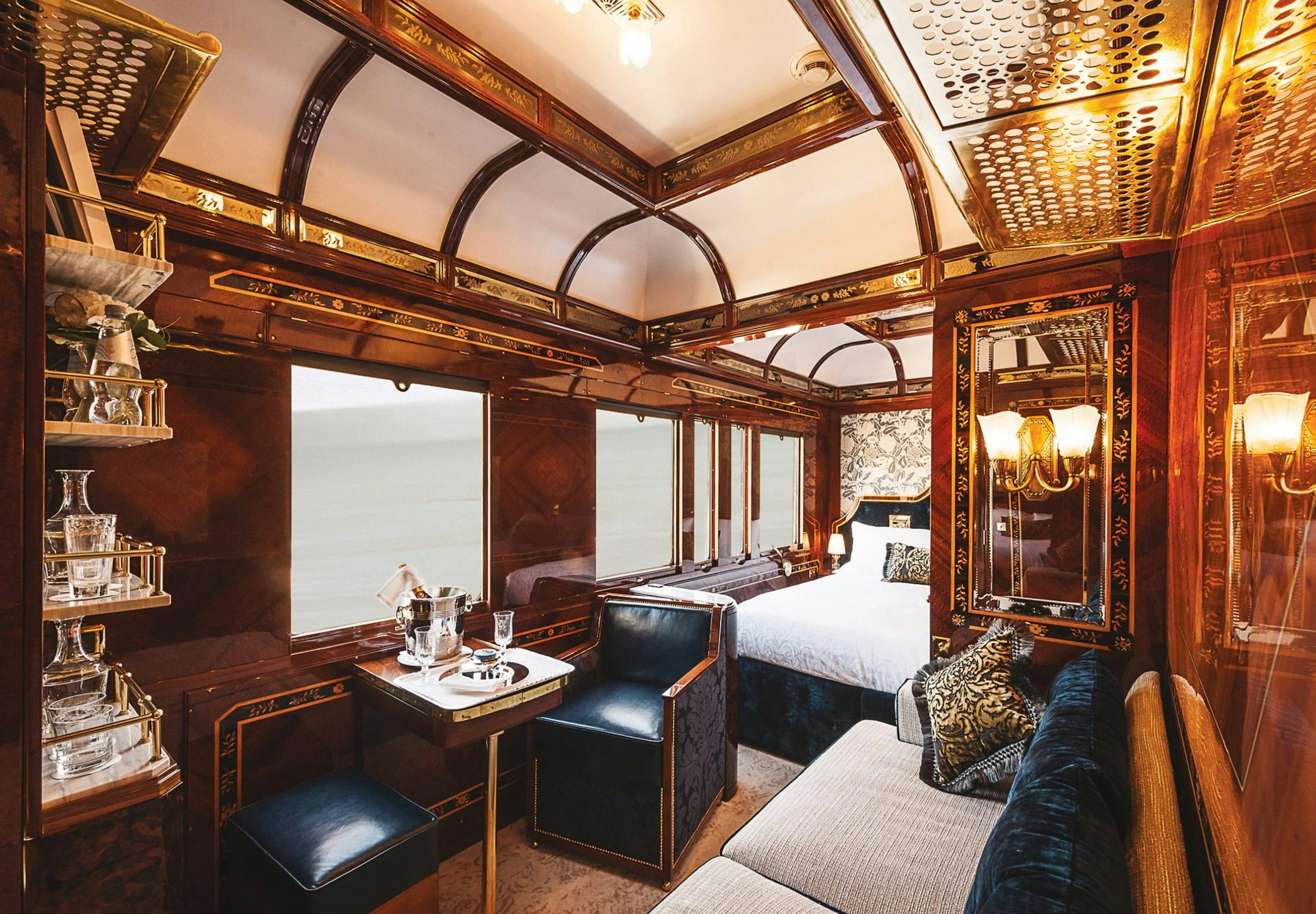 Train luxury cabin