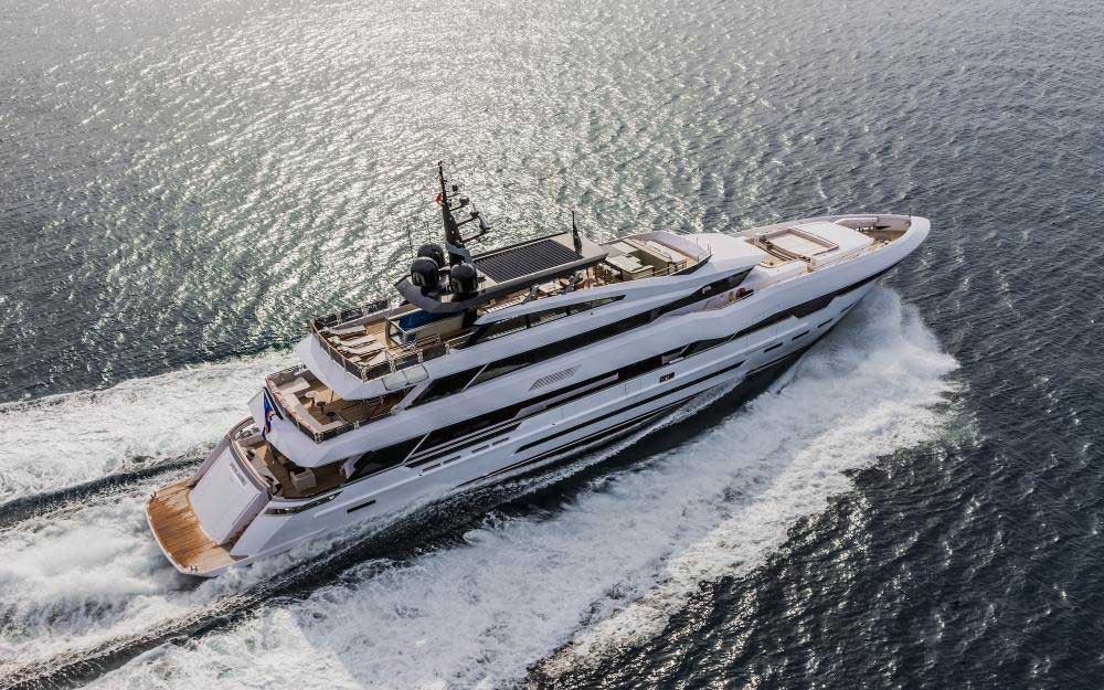 Rossinavi 230-foot (70m) explorer yacht POLARIS