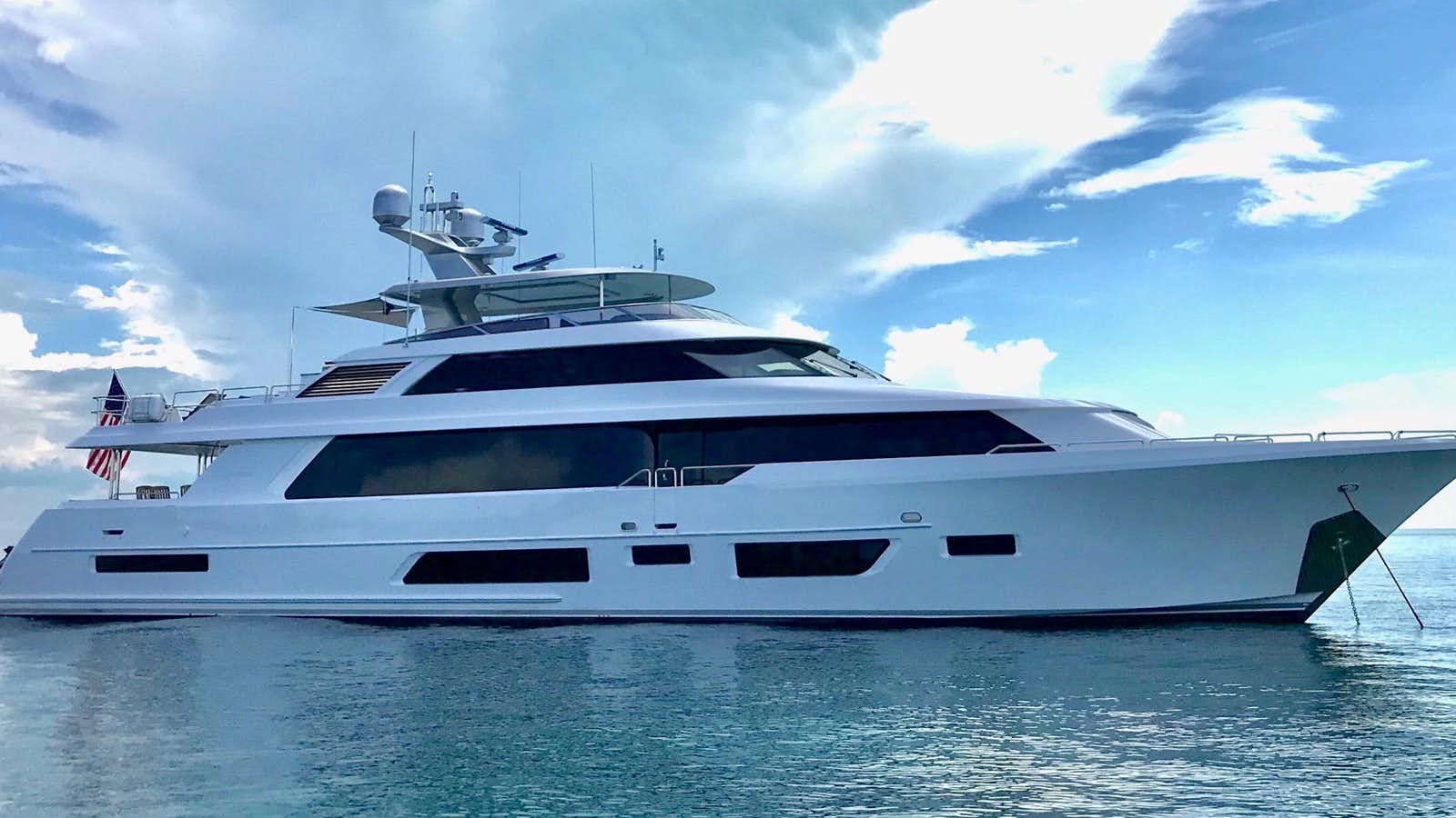 102 foot yacht for sale
